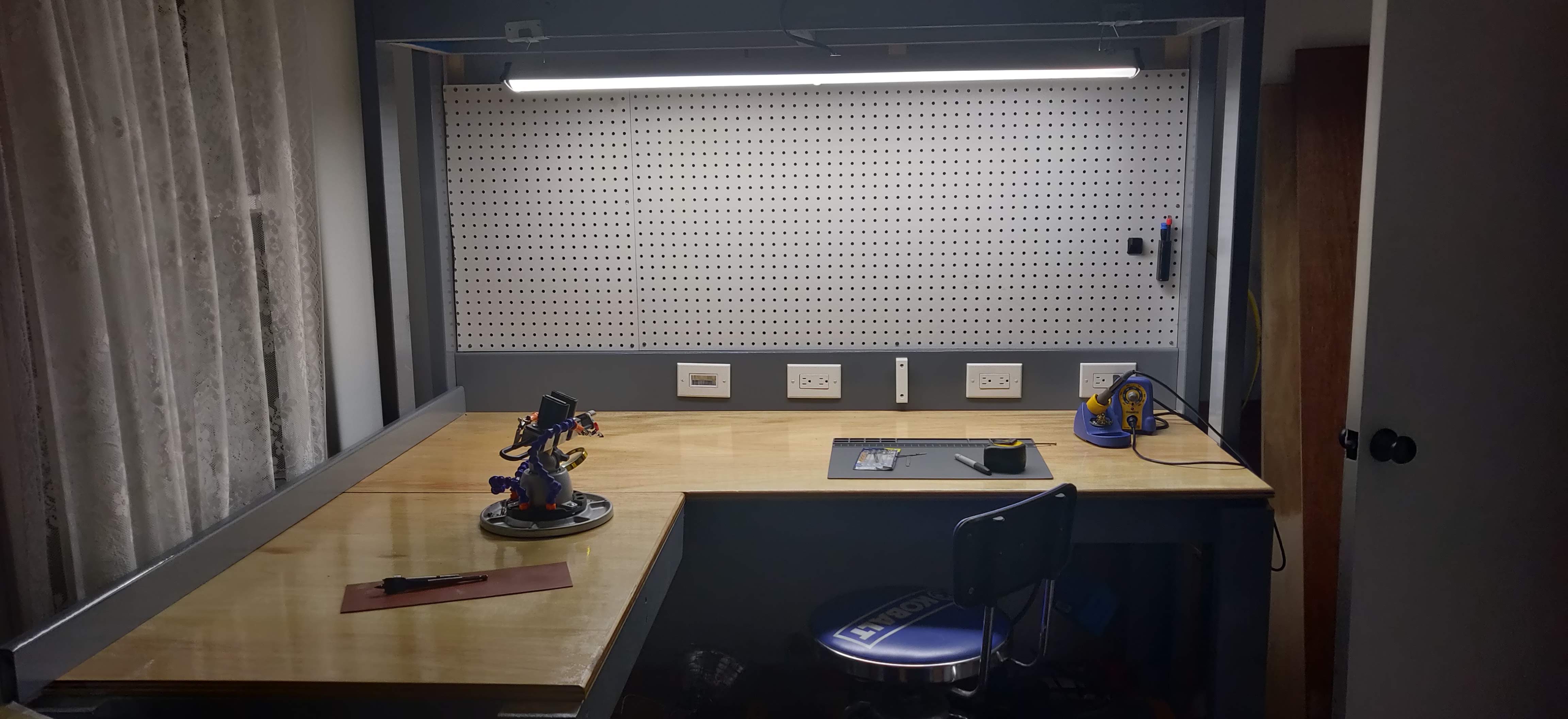 2x4 L Shaped Work Bench Cut List / 3D Printed Accessories