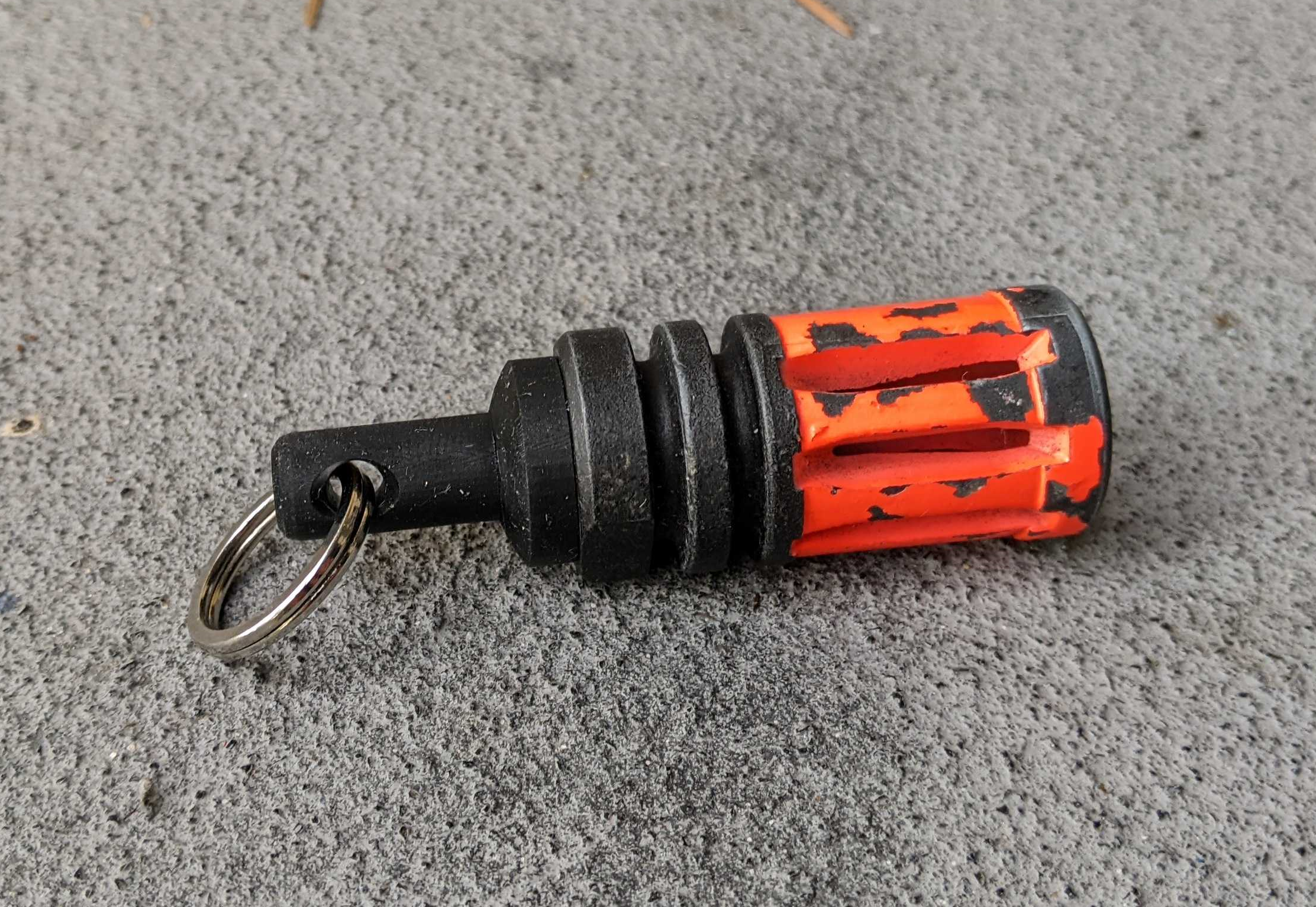 Airsoft Muzzle Device Keychain Adapter (-14mm)