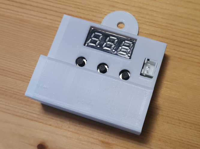 Screwless W1209 temperature control module case (CC-BY-NC-SA)