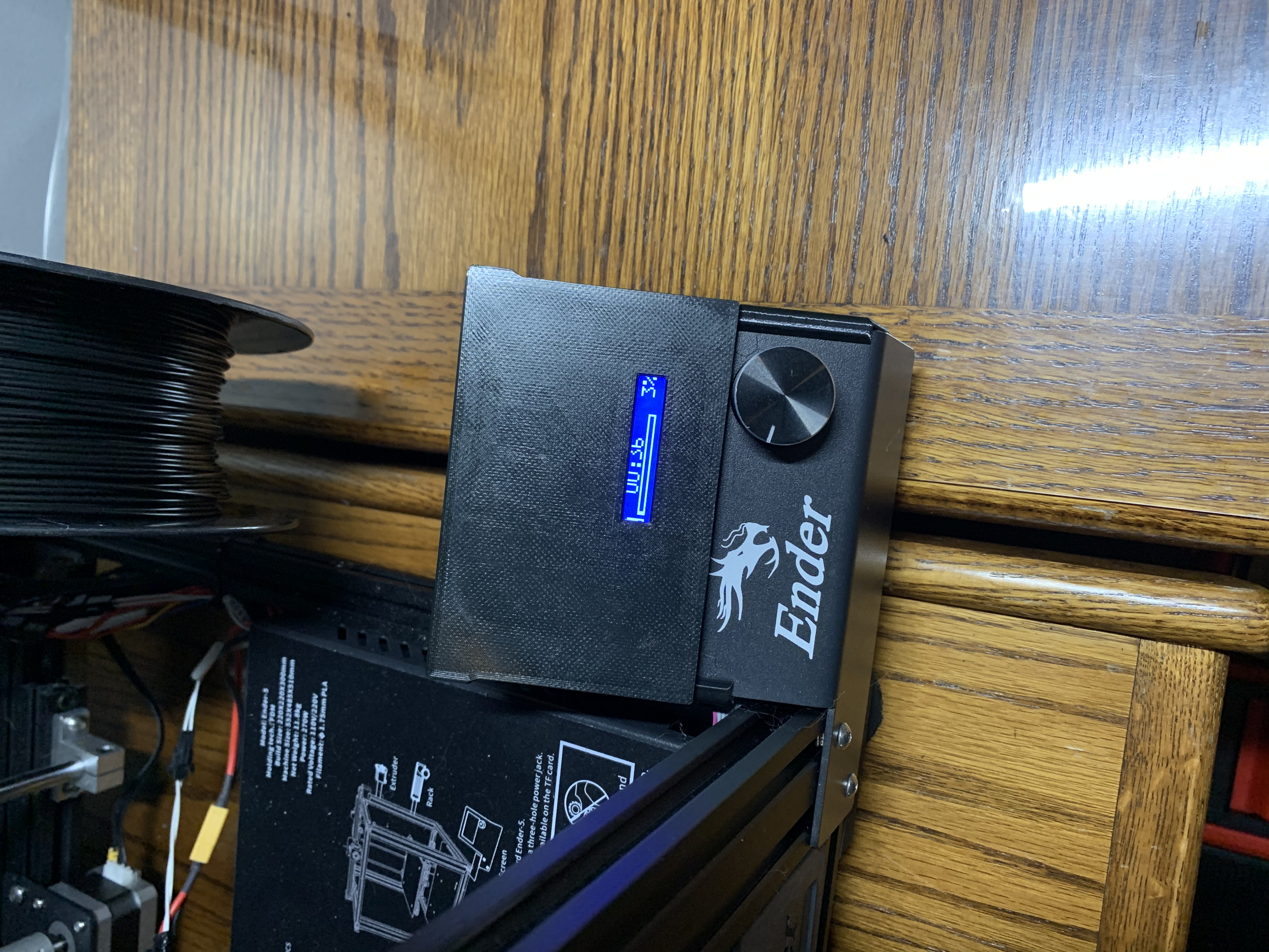Ender 3/5 LCD Cover and Lid Separate