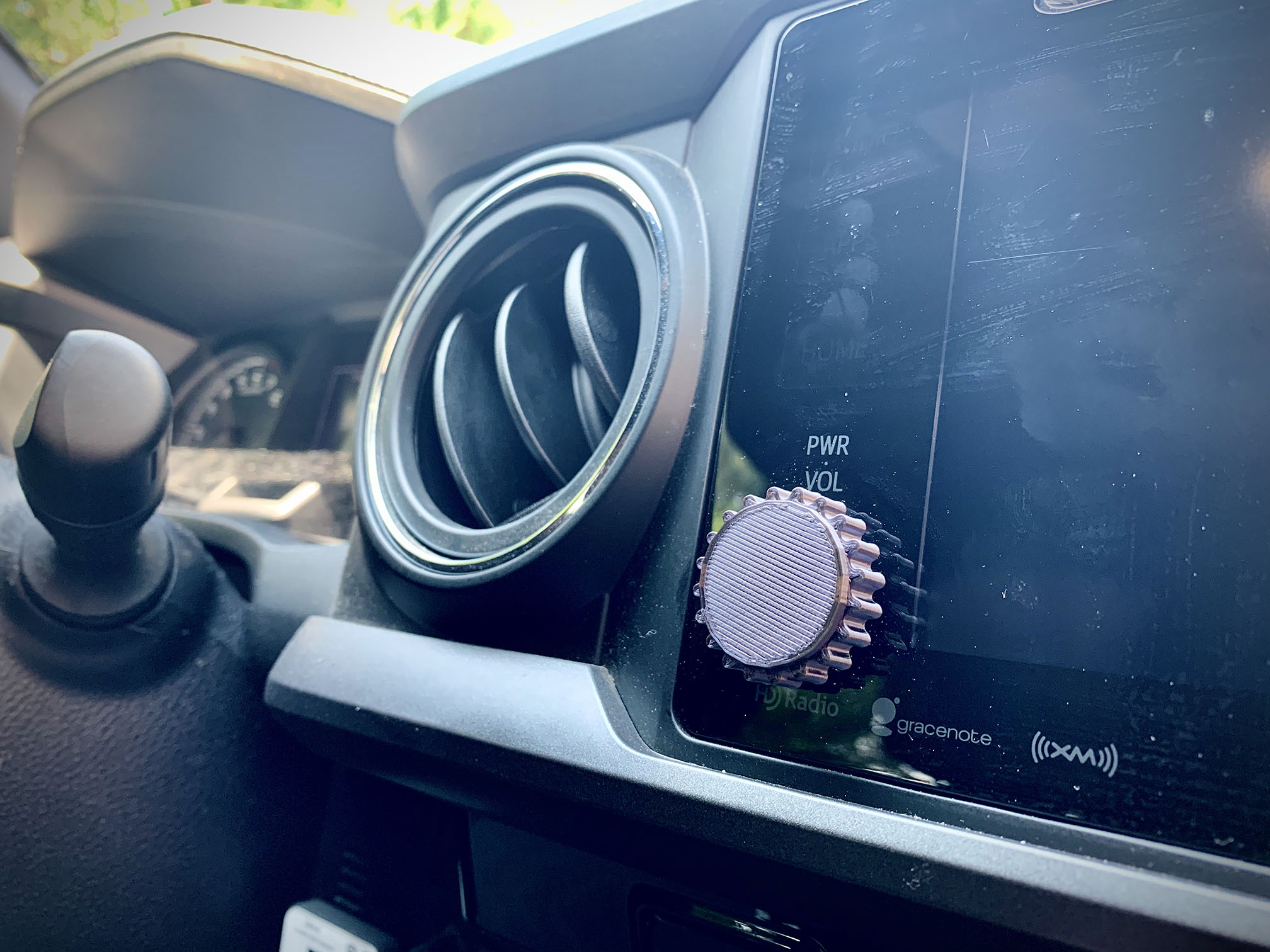 Tacoma radio knobs. 3rd Gen (Slip On)