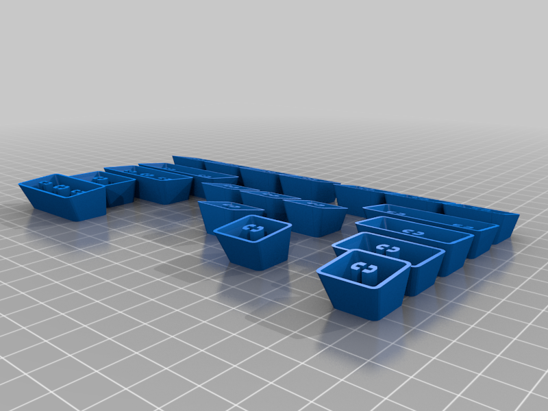Redragon Kumara K552 Modifier Keycap Set | Outemu Blue / Cherry MX Blue