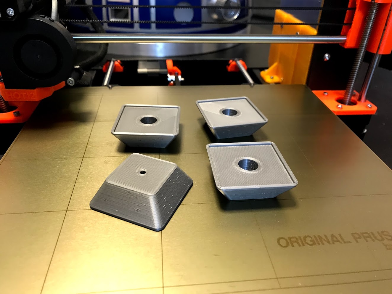 Prusa MK3 Feet for Earthquake Pads