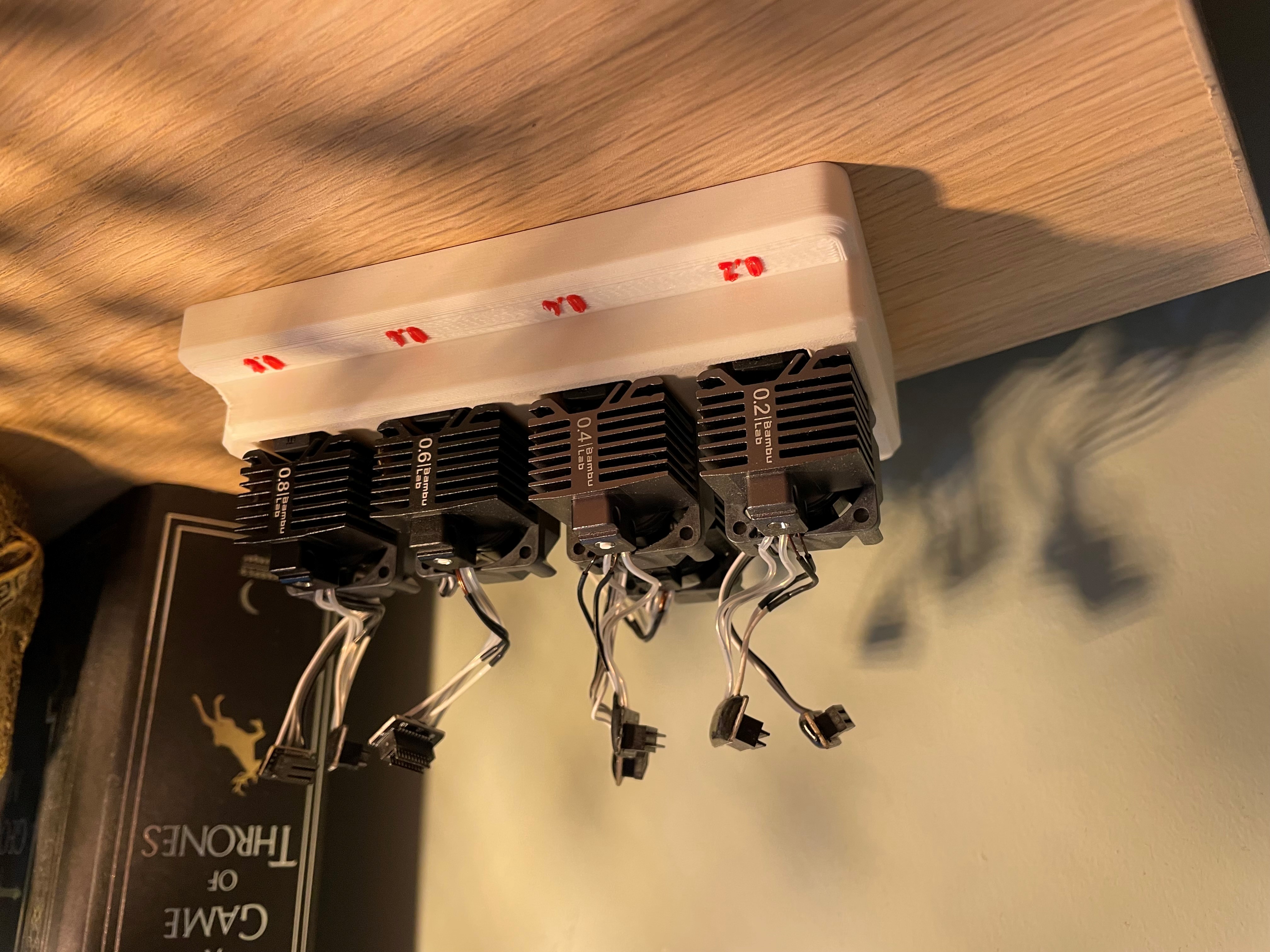 Bambulab hotend storage