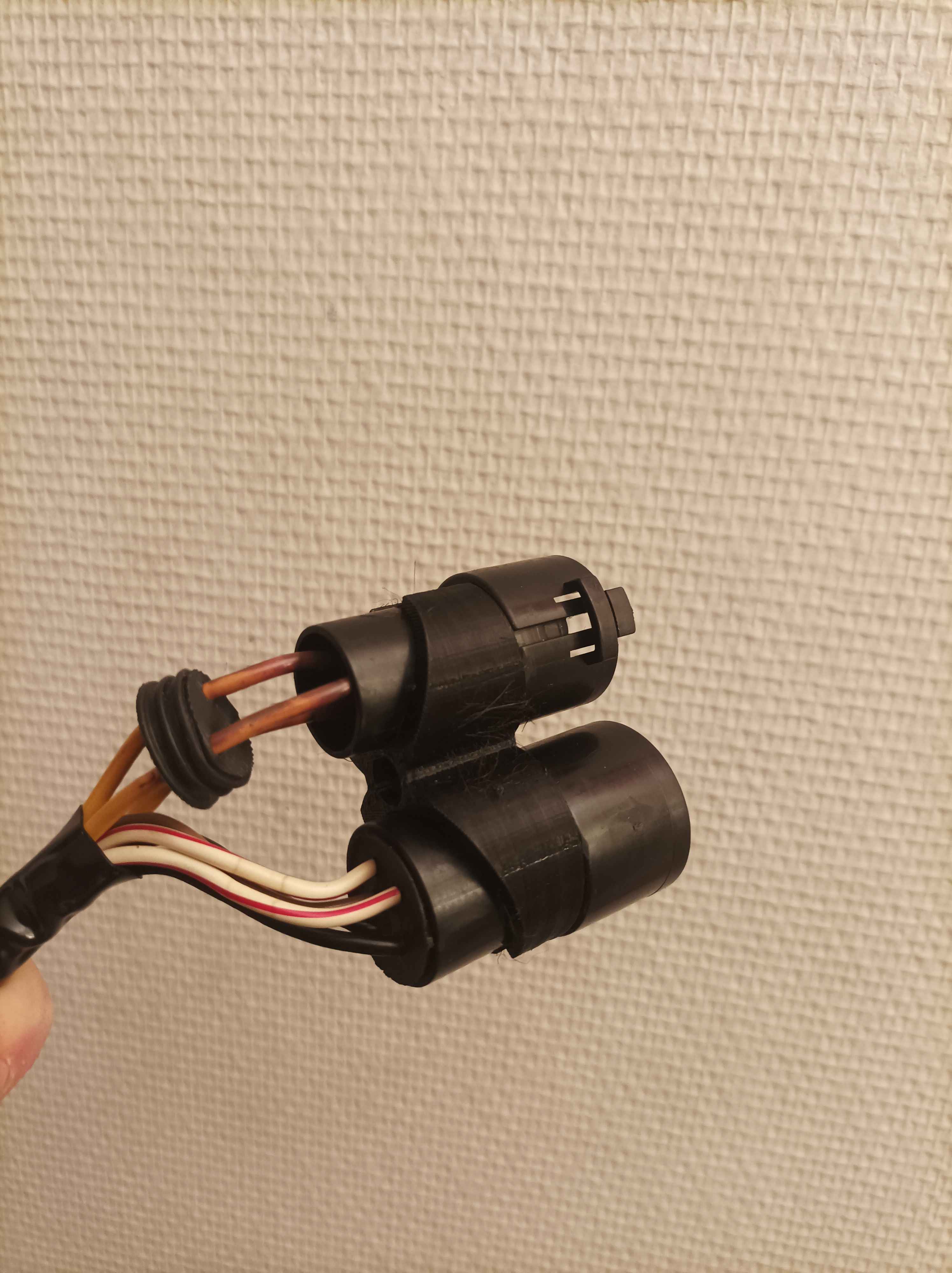 ZX-12R Regulator Connector Pair Holder