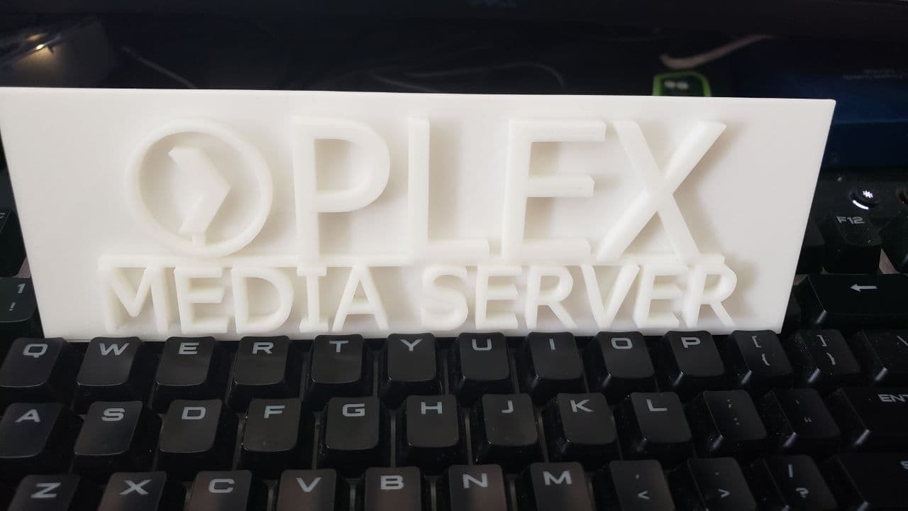 Plex Logo With Backer