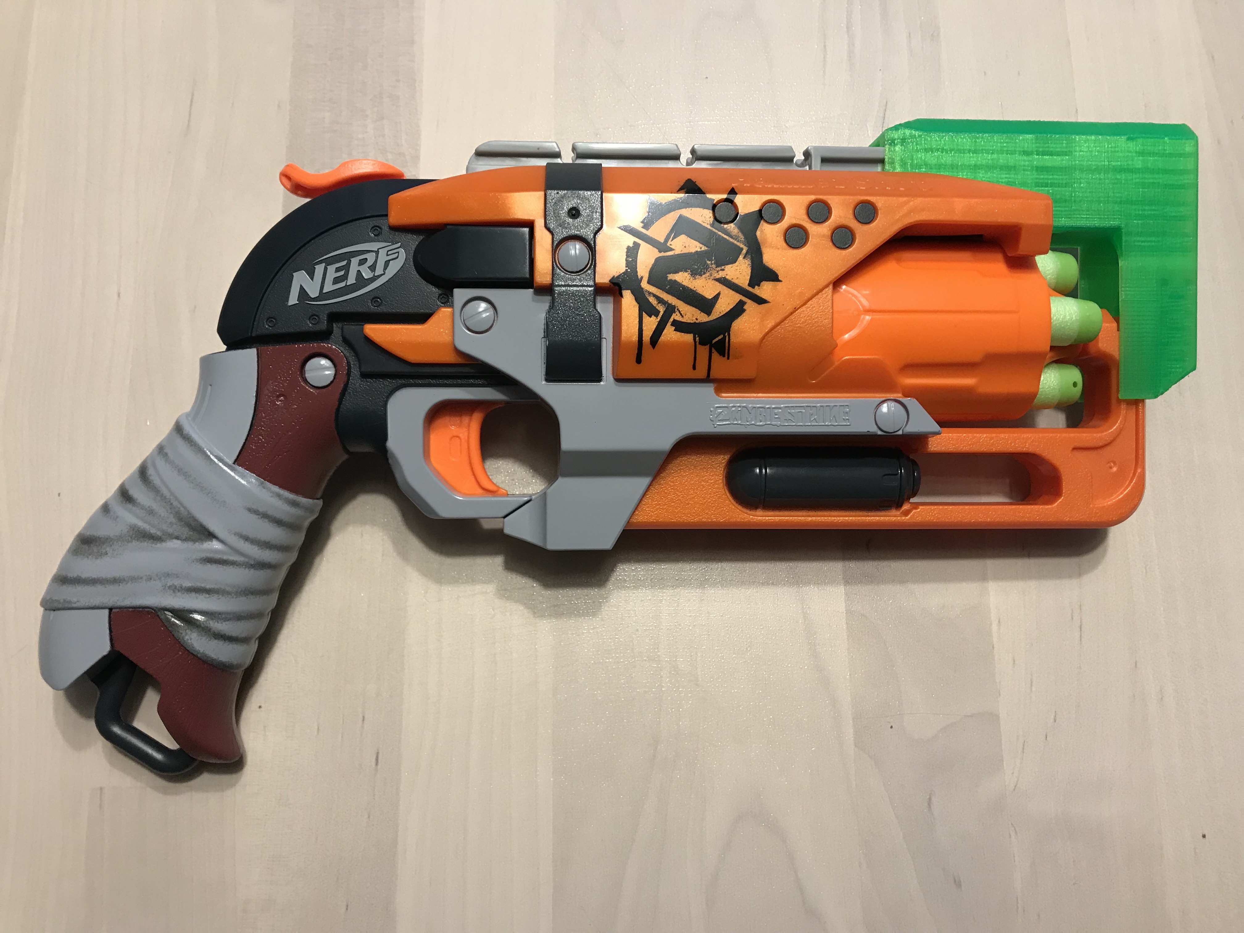 Nerf Hammershot Lauf-Aufsatz