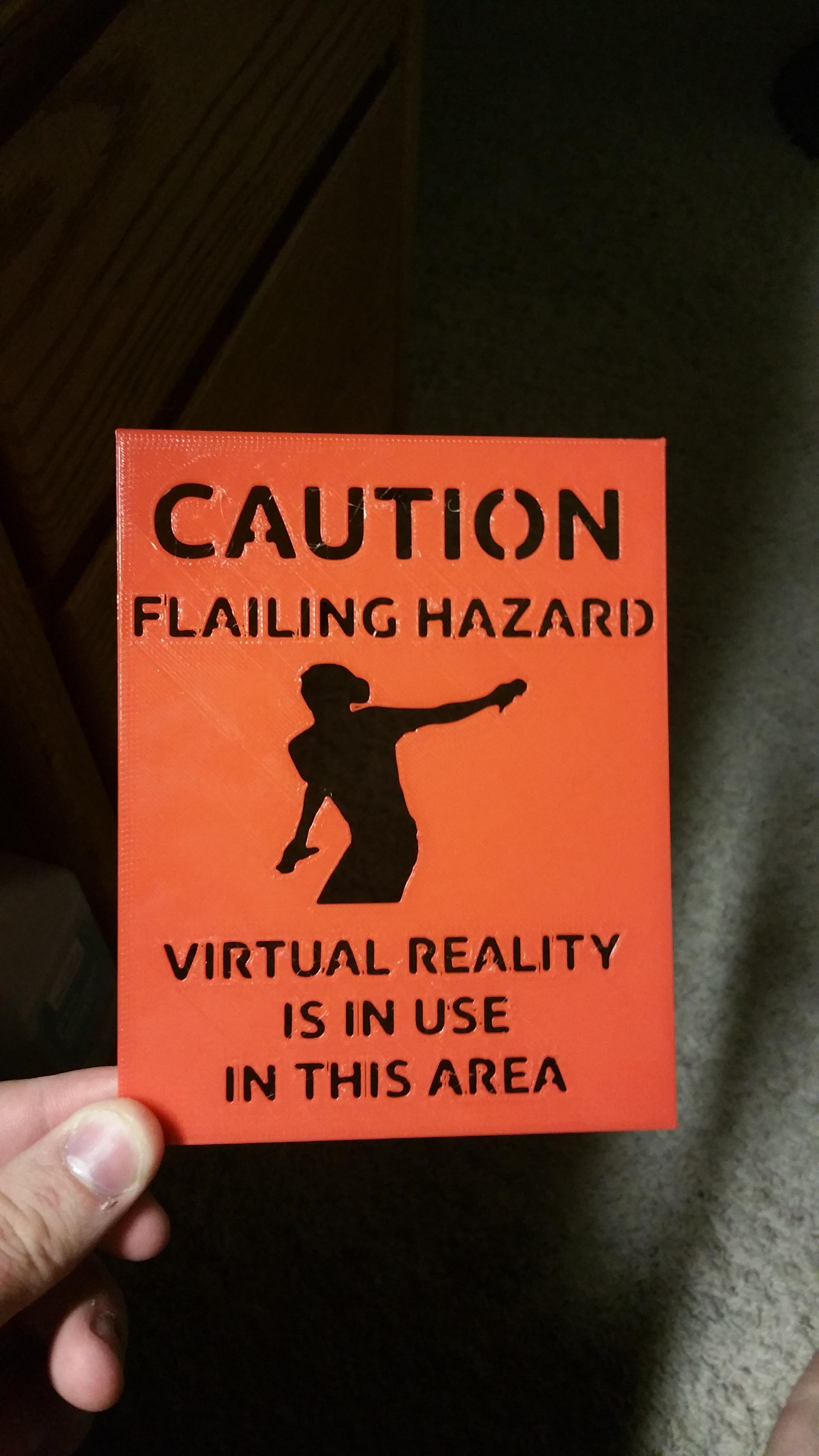 Flailing Hazard VR