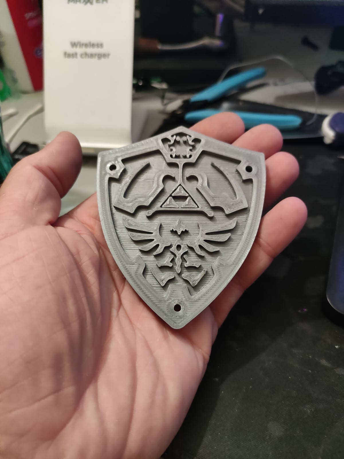 BOUCLIER Zelda Twilight Princess Wii (SHIELD) - key chain version