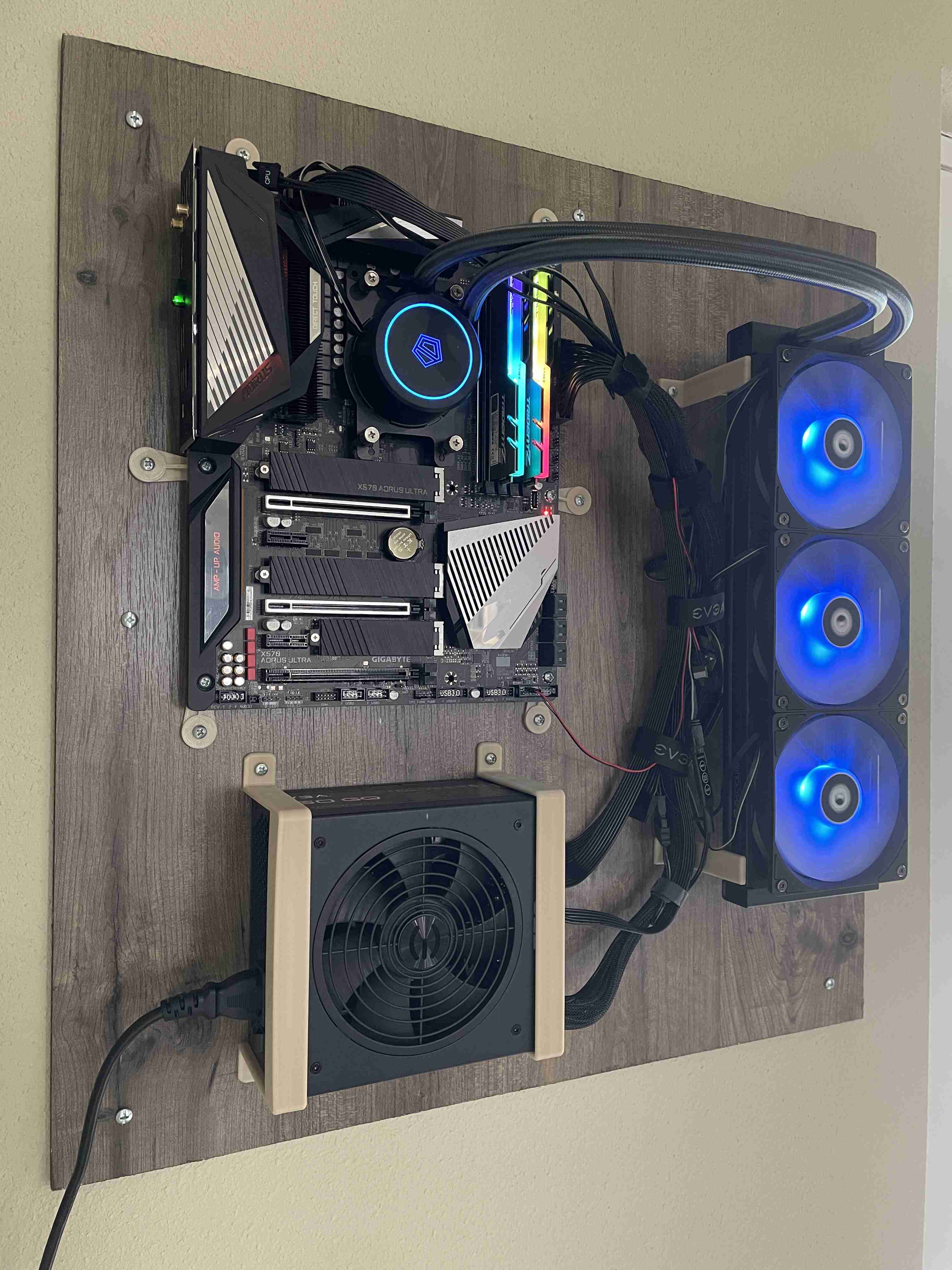 Wall Mounted Mining Rig