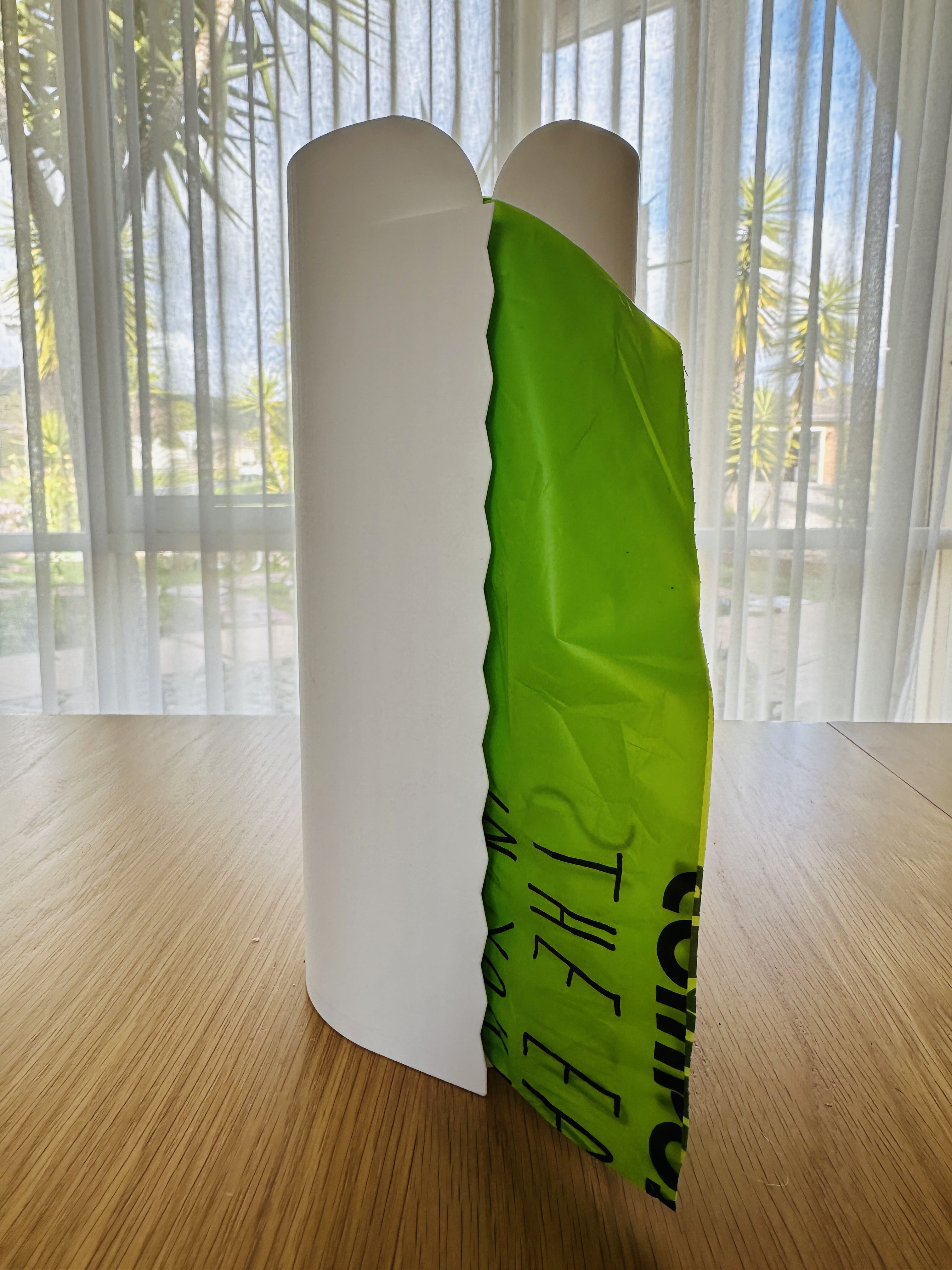 Mountable Garbage Bag Roll Holder