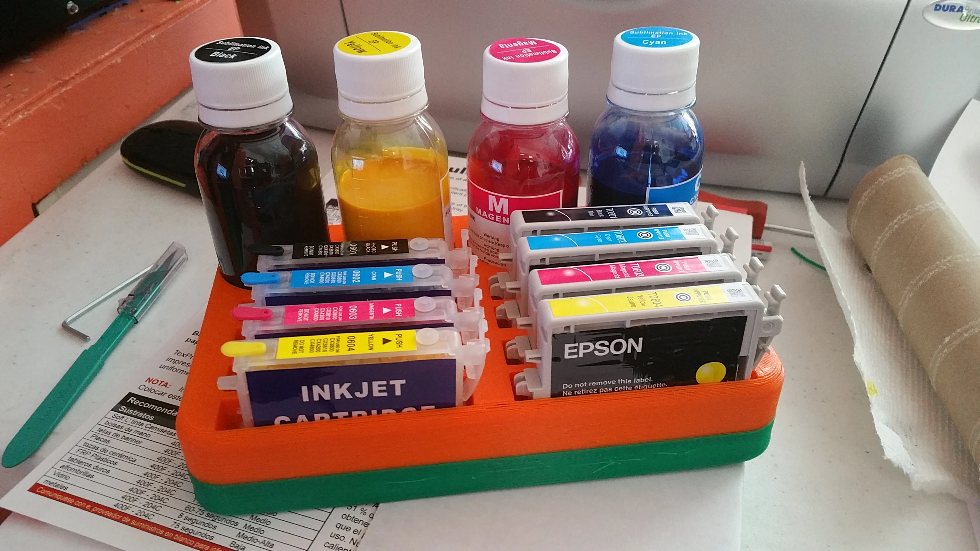 epson c88+ ink tray