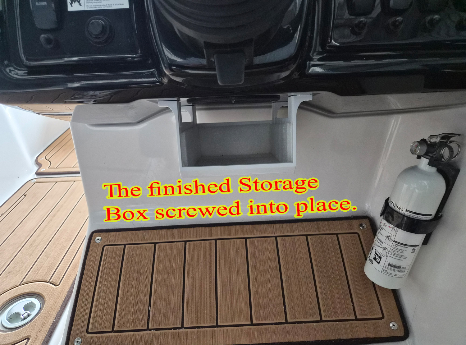 Storage Box for Boats, Trucks, etc.