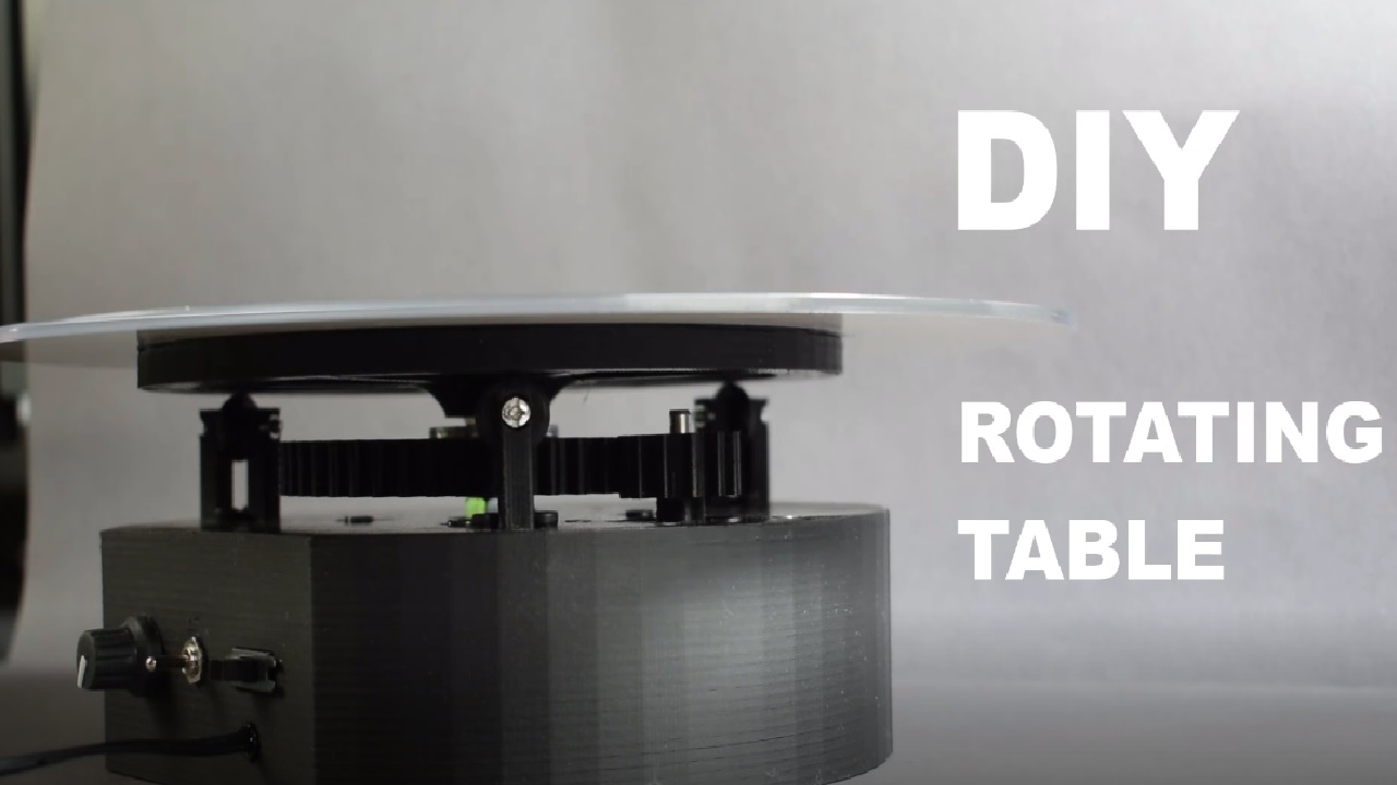 Rotating table (DIY)