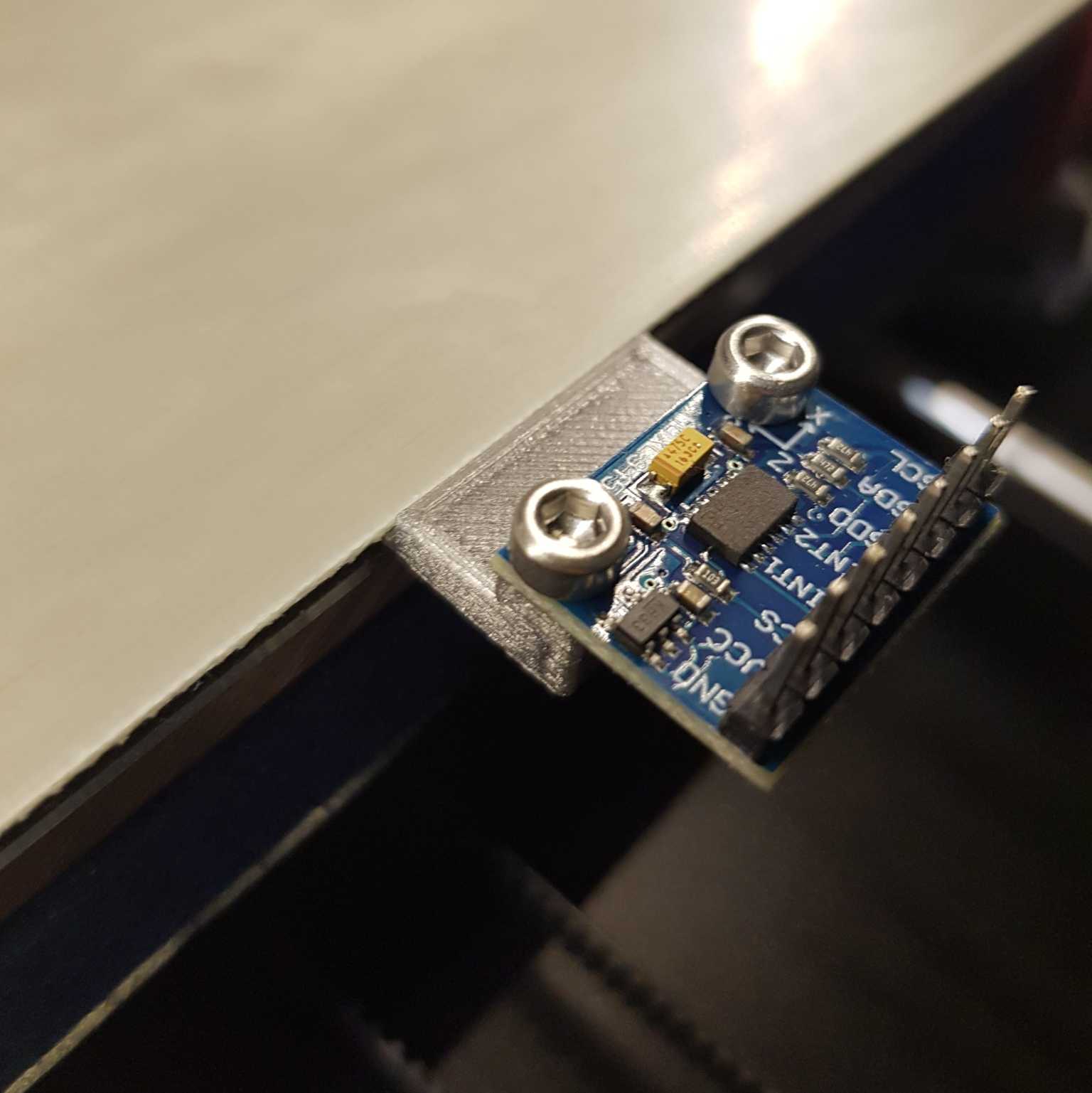 ADXL345 magnetic heatbed mount