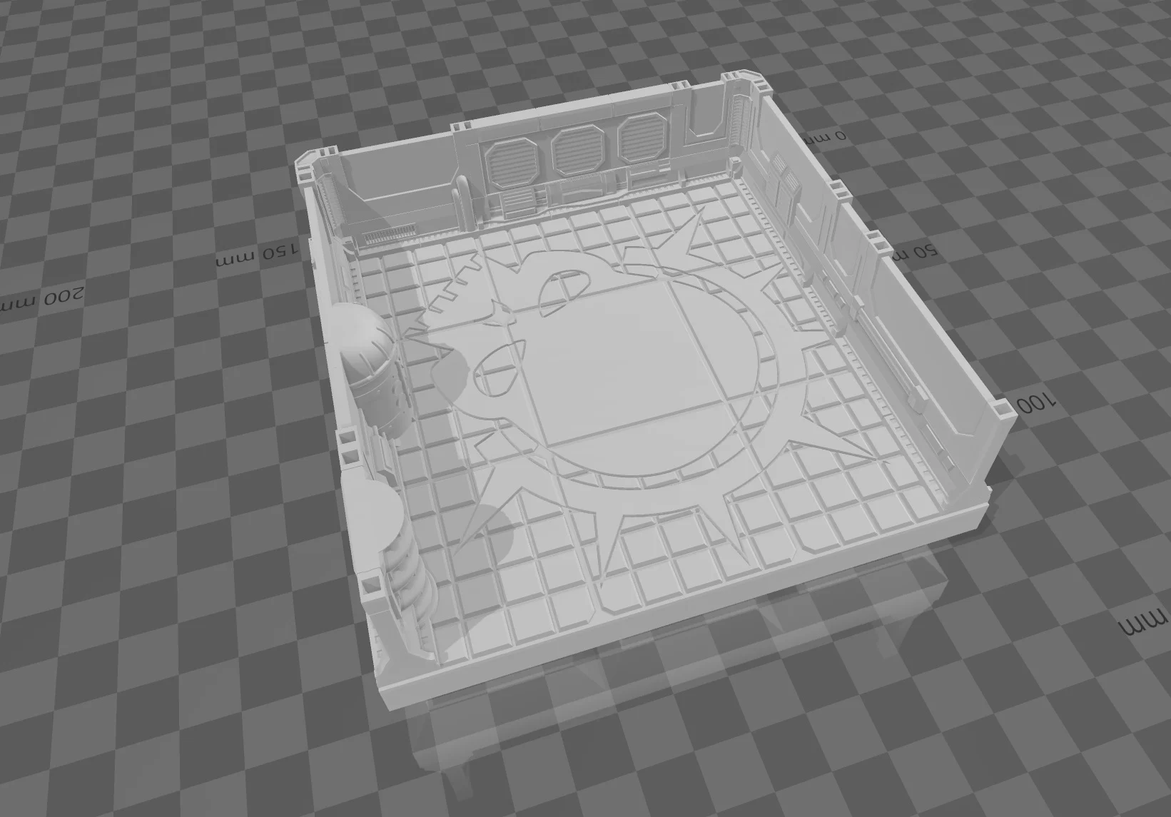 Basic infested spaceport room 01 (Dungeon Blocks compatible)