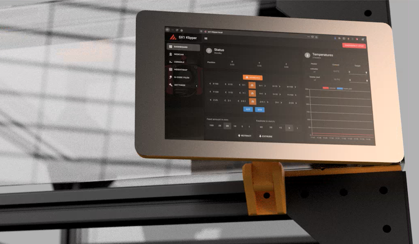 Raspberry 7" Display Mount RatRig Vcore-3