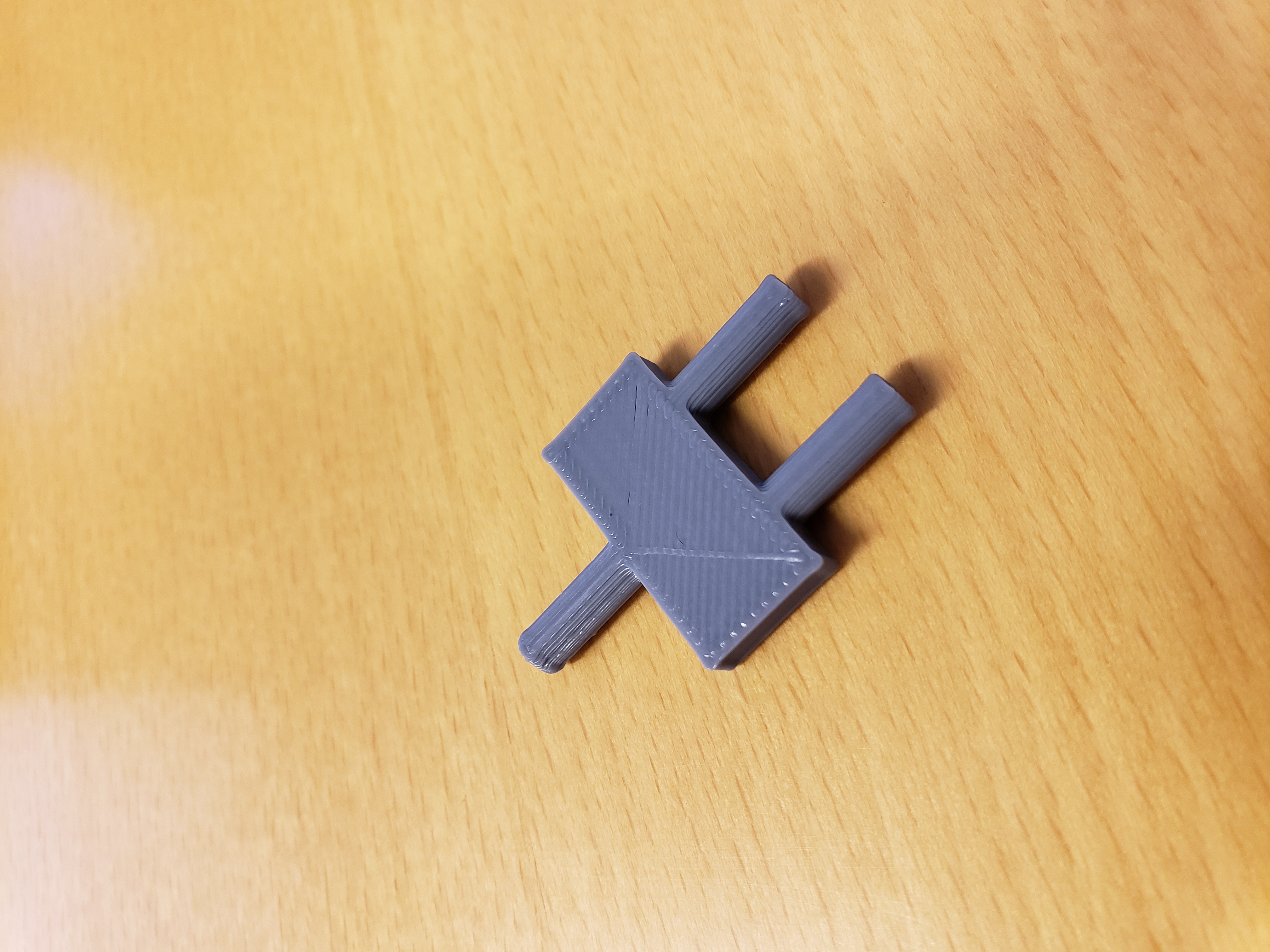 Easy to print Y connector 4mm