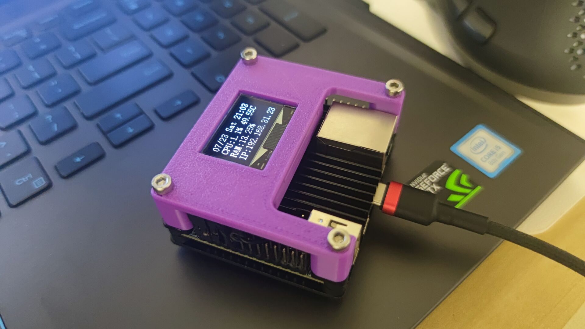 orangepi zero2 oled支架