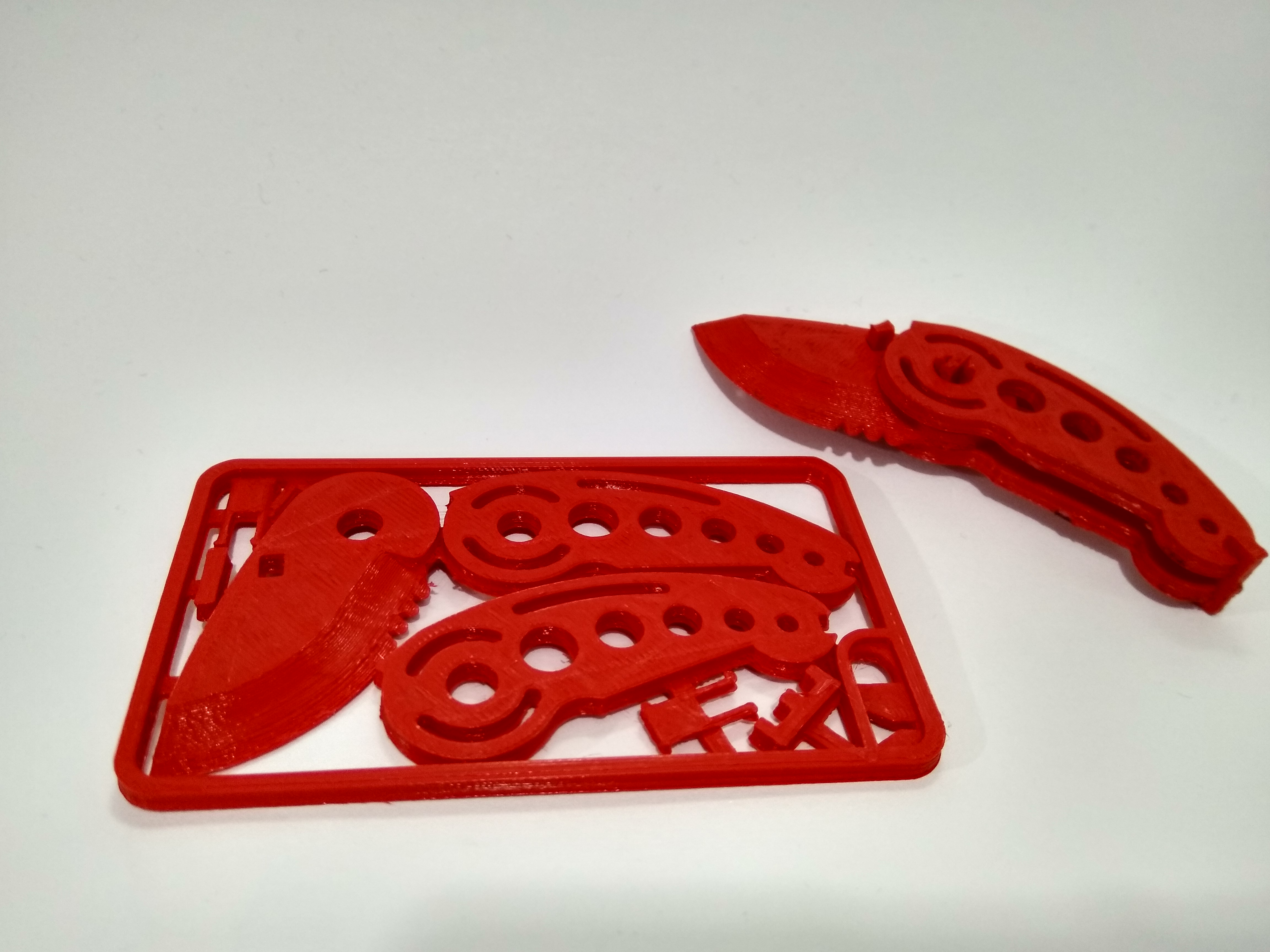Flip Knife Business Card Kit! - The Original