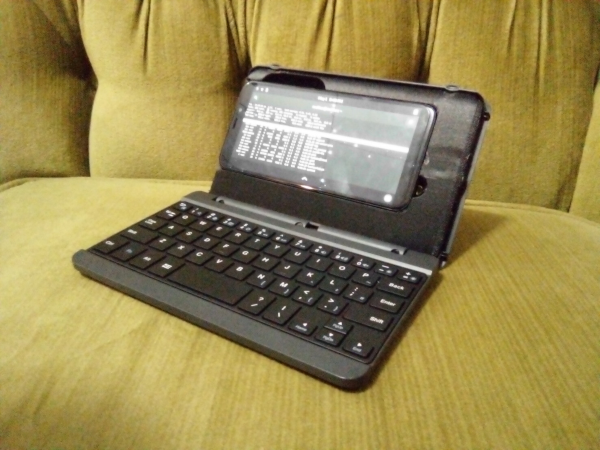PinePhone to RCA 7" tablet keyboard adapter plate