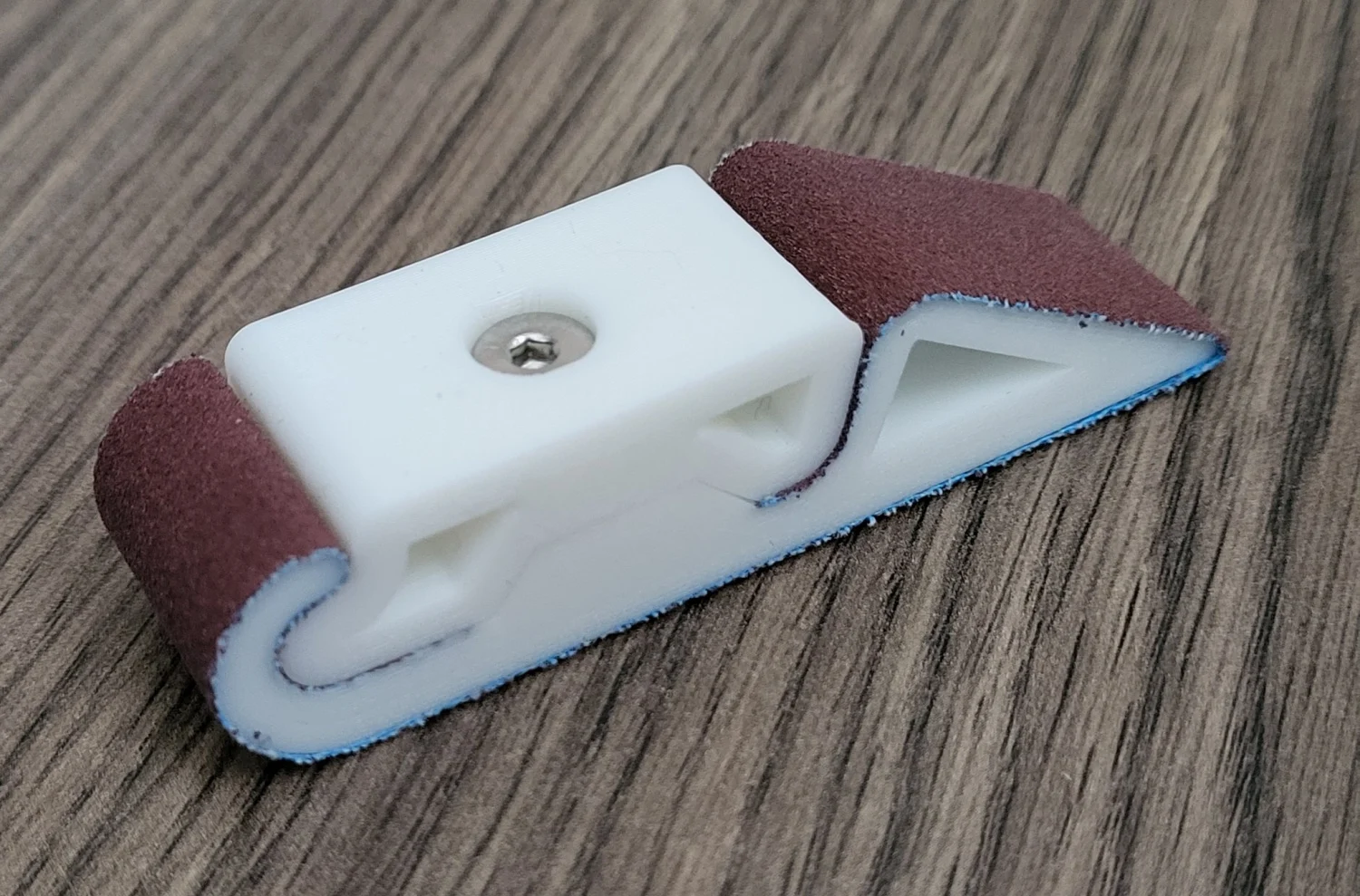 Sanding Block with metal screw and metal nut