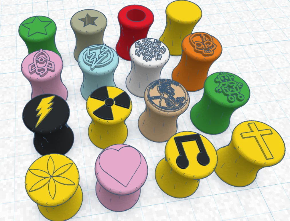 Gauge Earrings to size