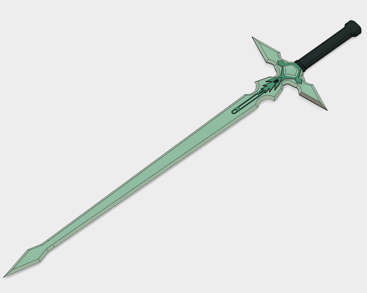 Dark Repulser - Sword Art Online - Full Size Uncut