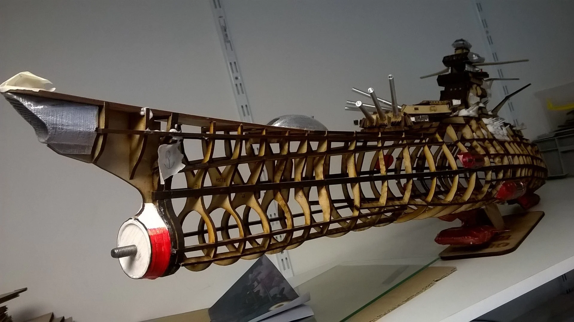 uchuu senkan YAMATO Lasercut (no RC)