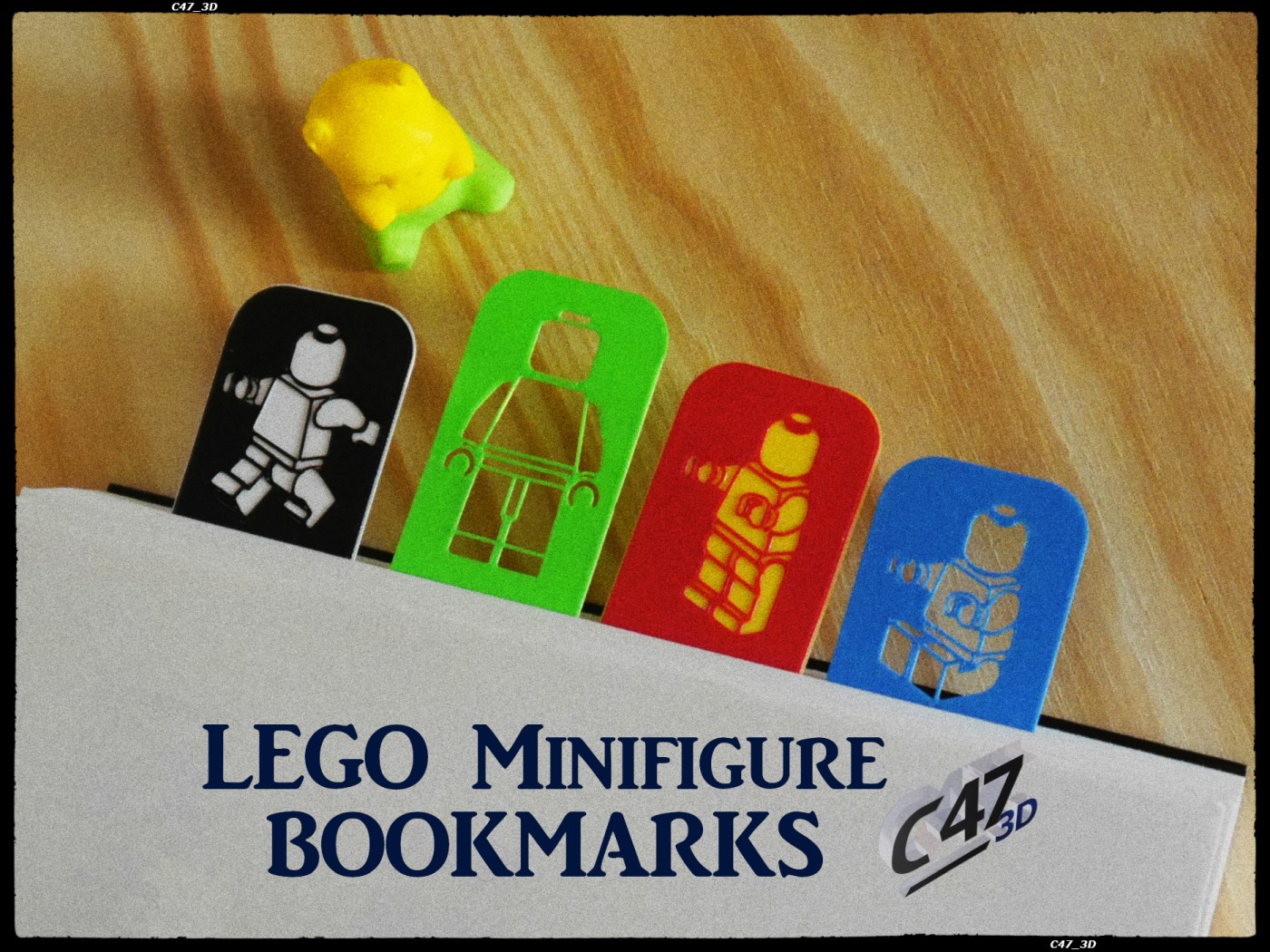 LEGO Minifigure Bookmarks Set