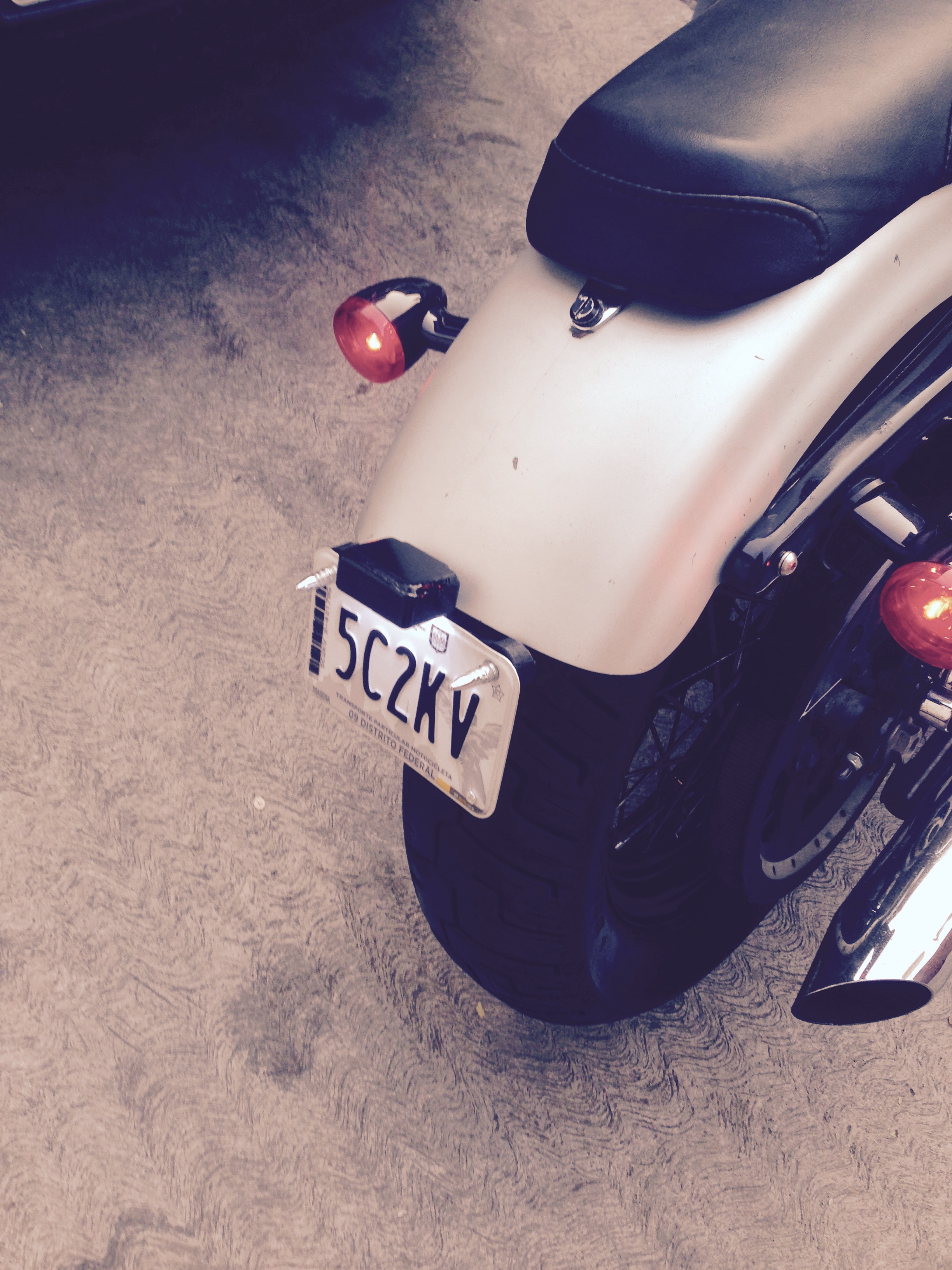 Sportster License Plate bracket