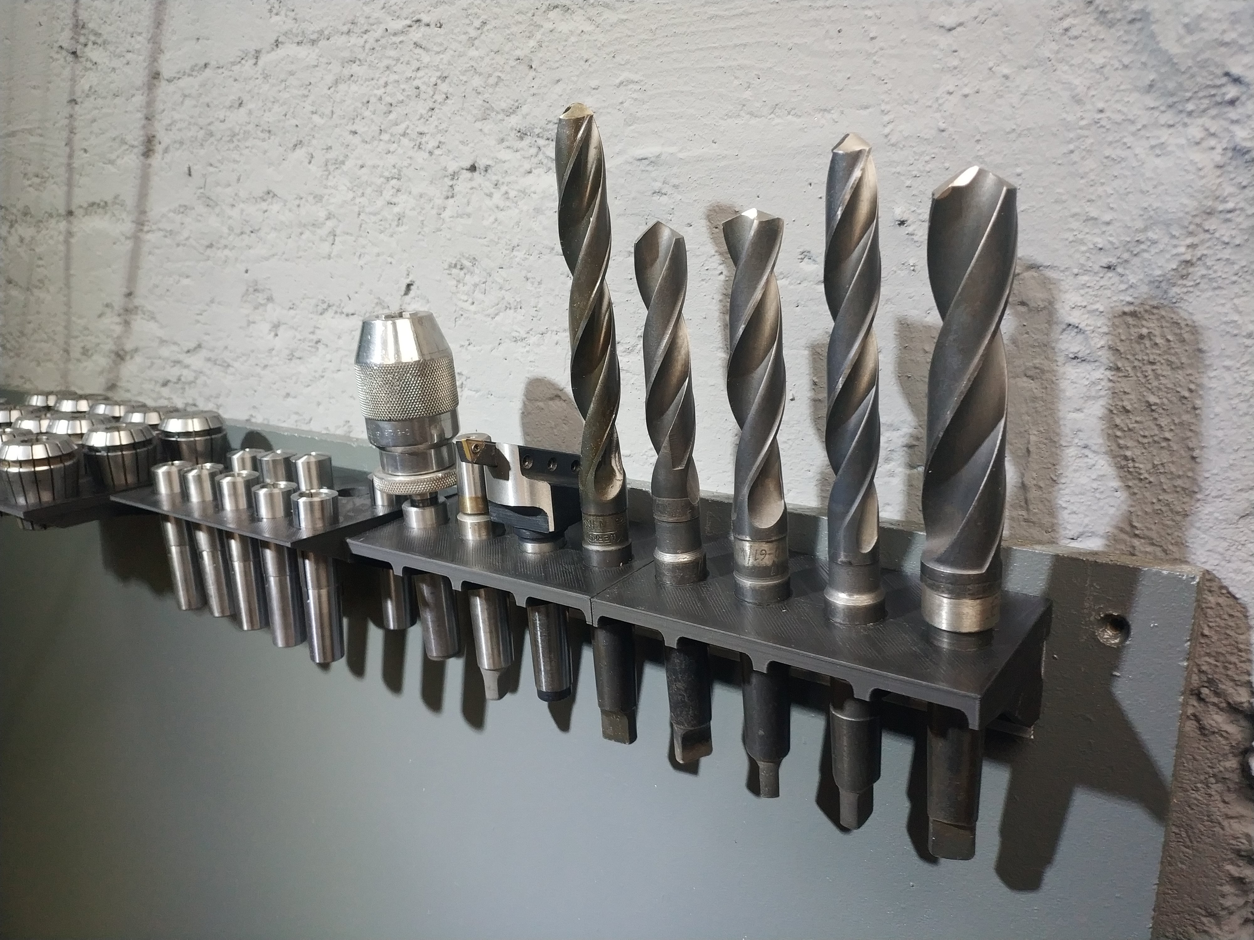 DIN-Rail Storage | MT2 Toolholders | Slim Version