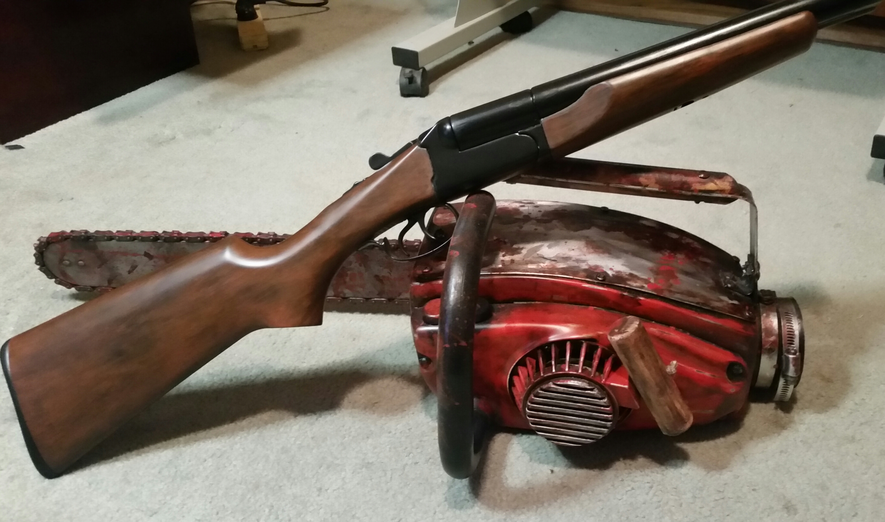 BOOMSTICK! Stoeger Coach Gun - Double barrel side by side 12 gauge.