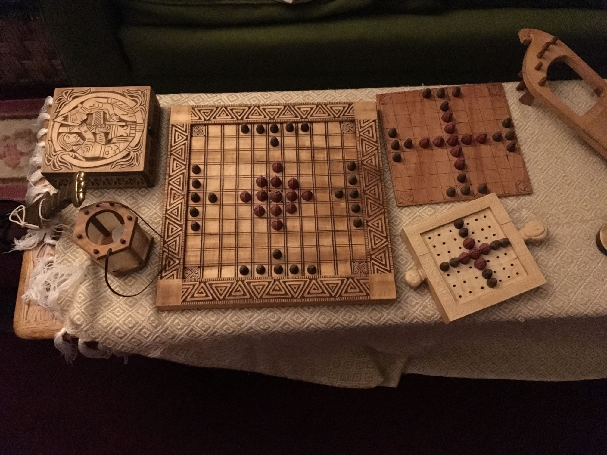 Tafl / Hnefatafl / Brandubh Pieces