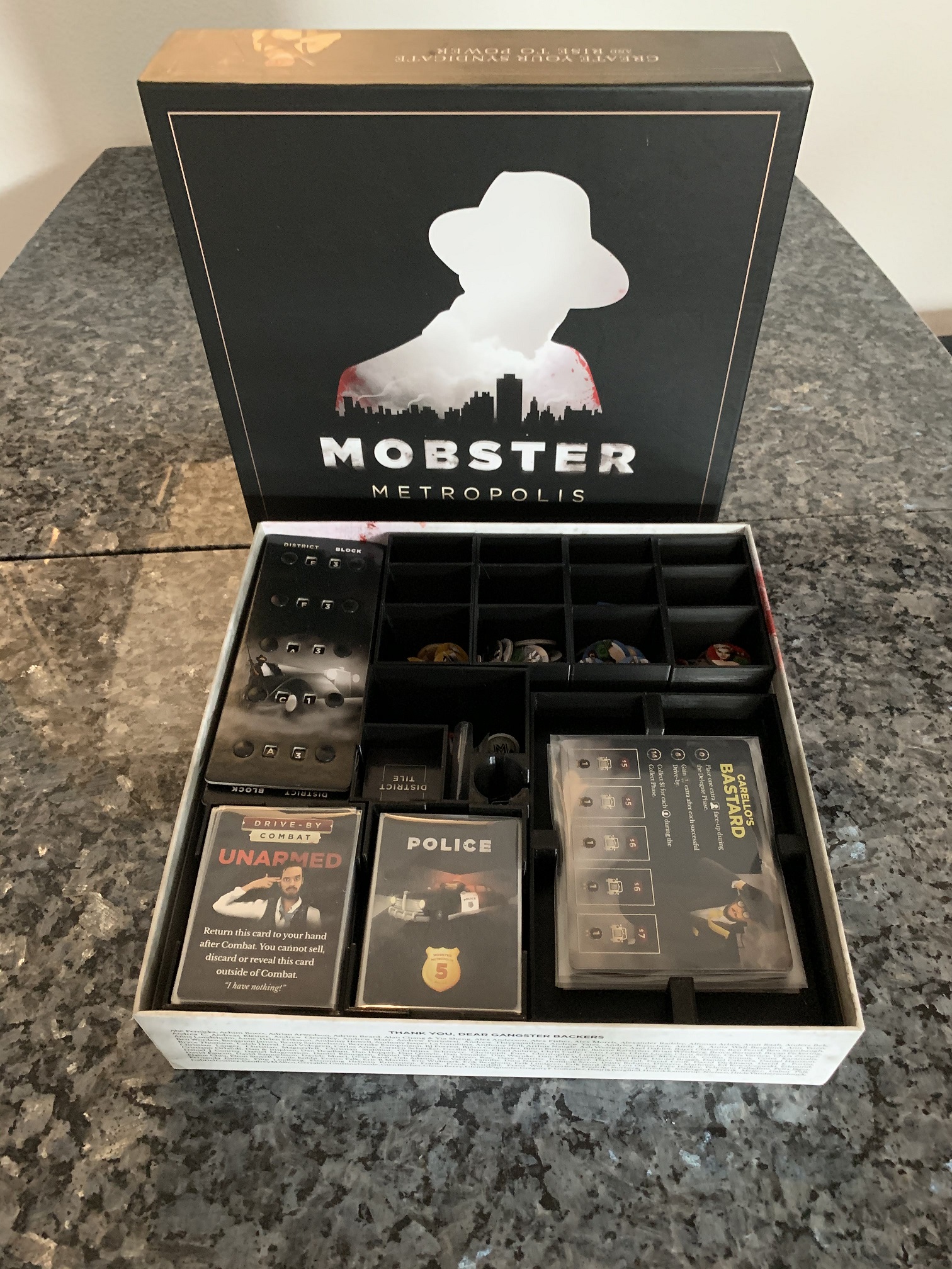 Mobster Metropolis Organizer
