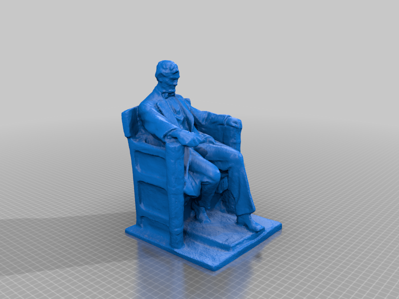 Lincoln Memorial sketch model