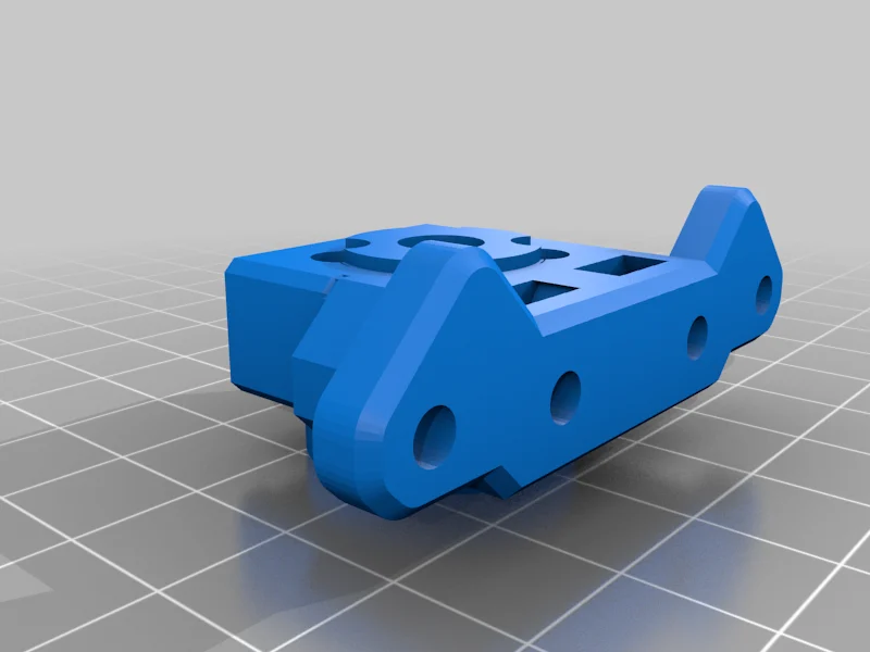 Rigid mounting adapter for Trianglelabs Dragon hotend.