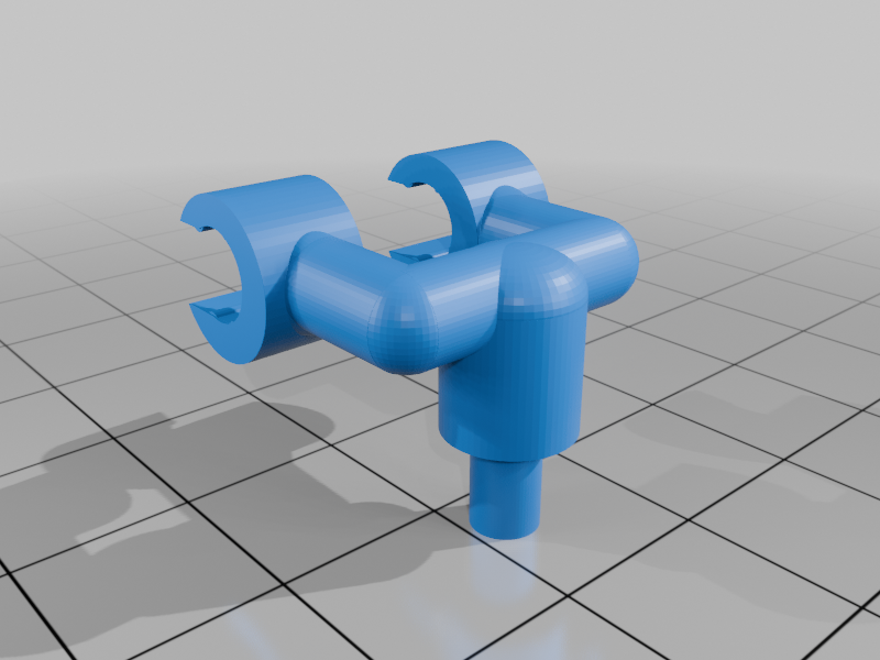 Adapter for Action Force Vanguard MG turret