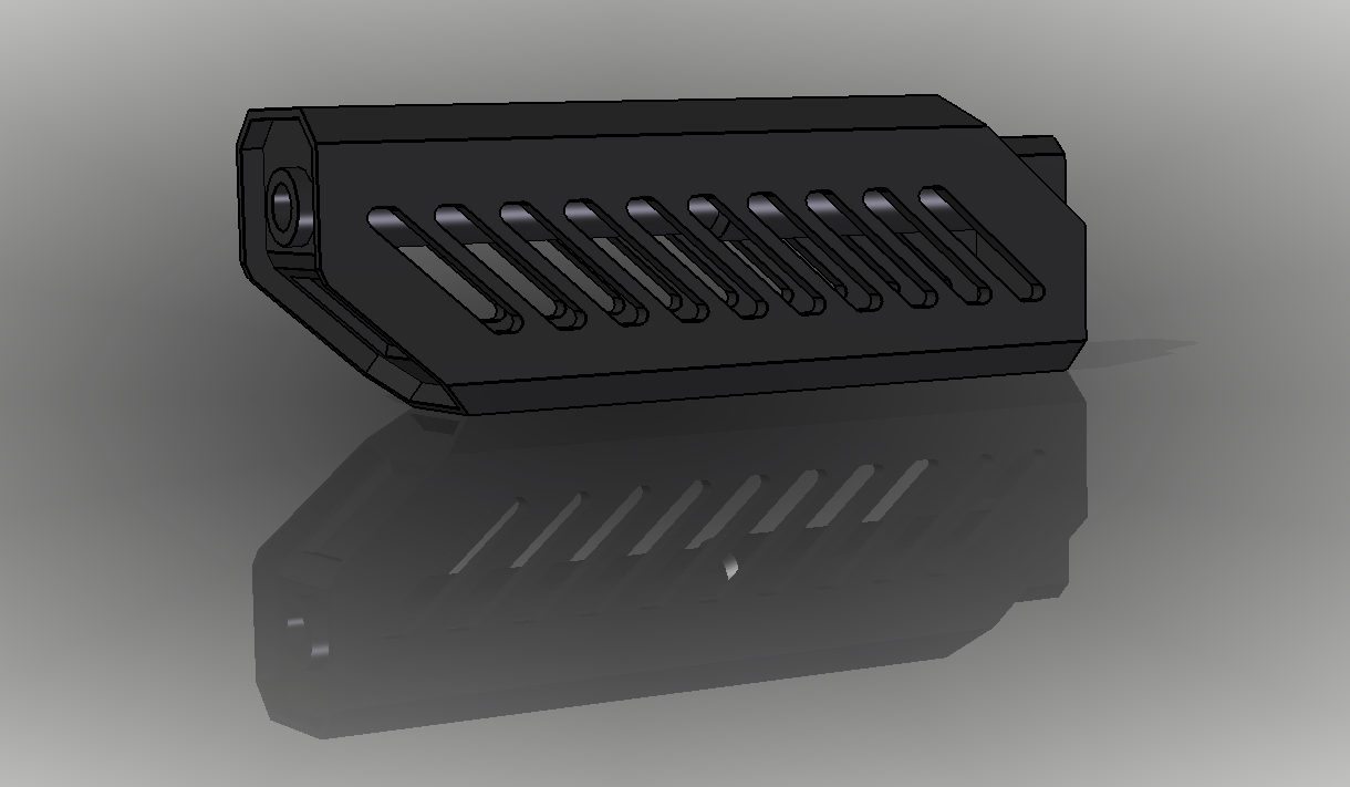 14mm Airsoft suppressor Future1