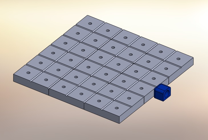 Modular vacuum table/clamp for small cnc machines