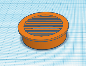Circle Louver vent