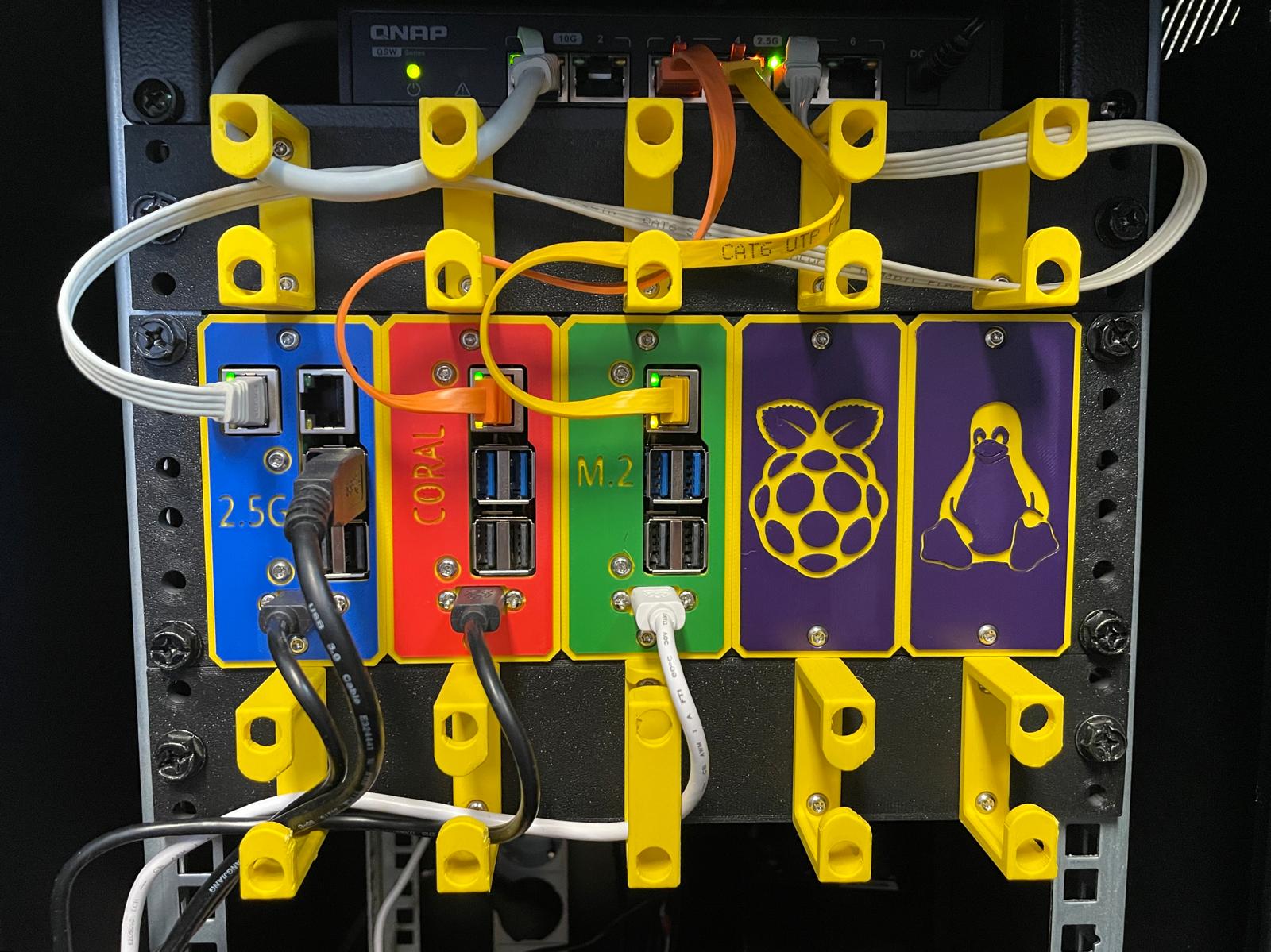 2HE 10 inch rack modulsystem for pineboards.io Hat