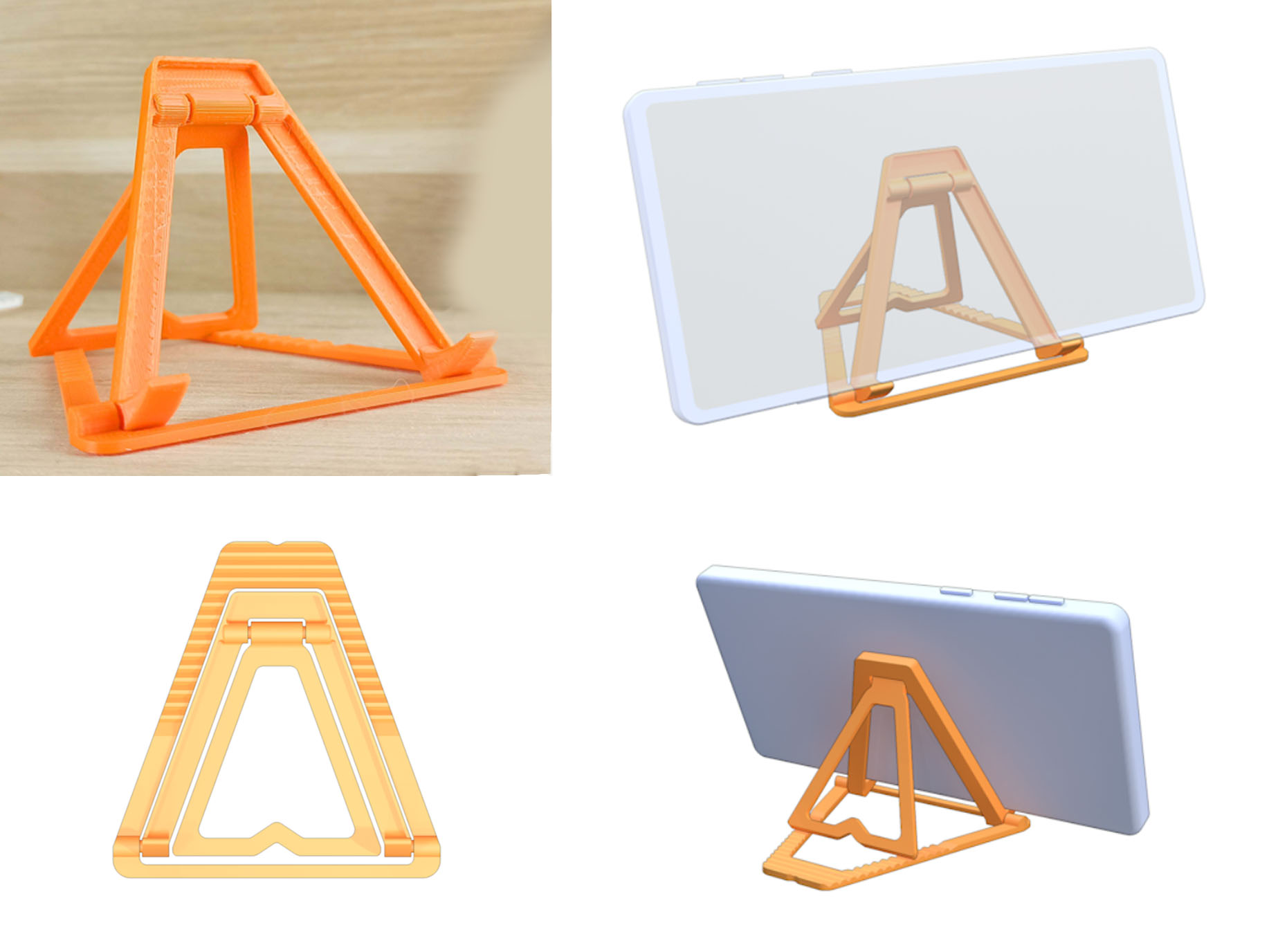 Adjustable phone holder - "Arrow"