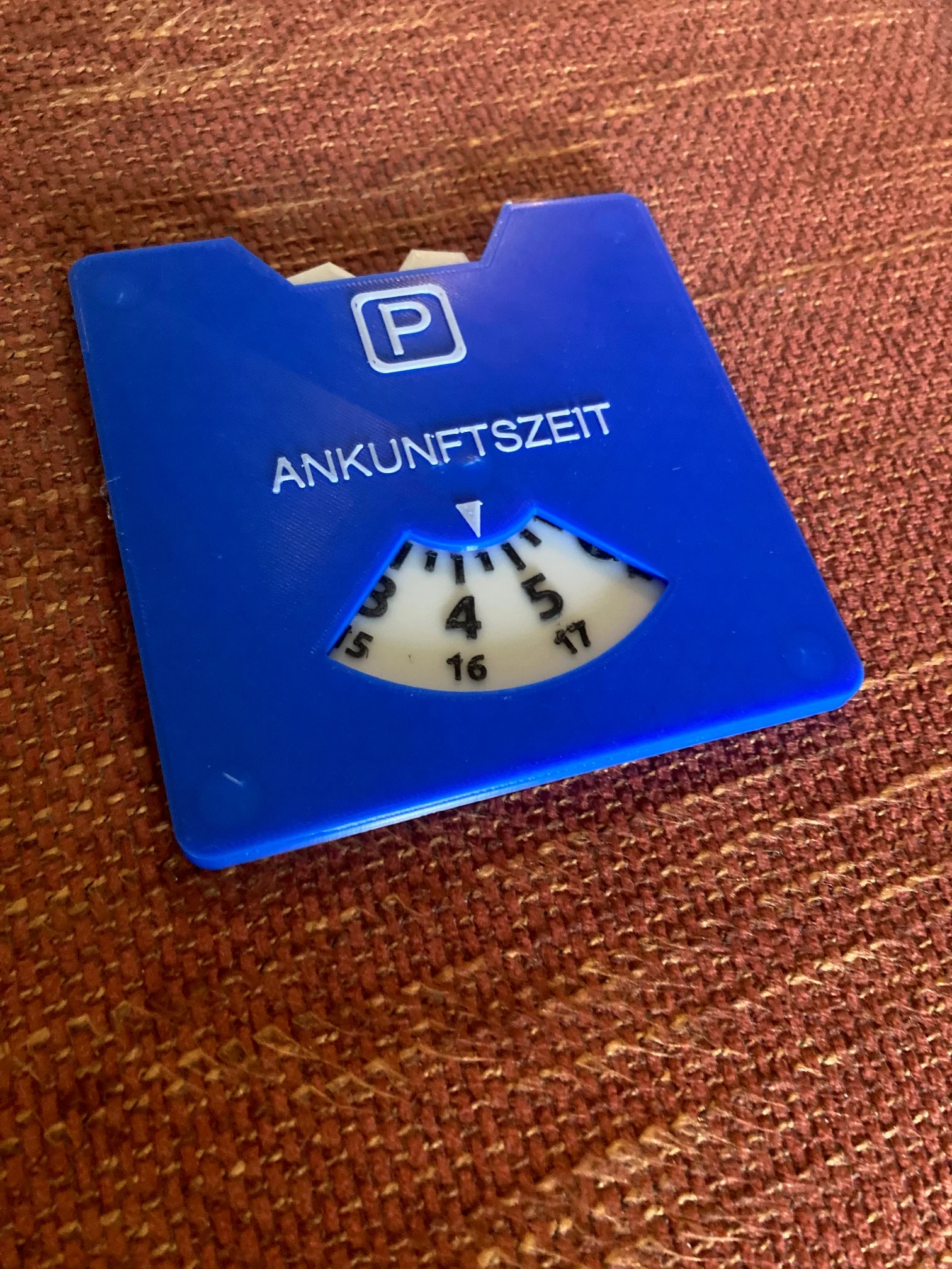 Parkscheibe deutsch