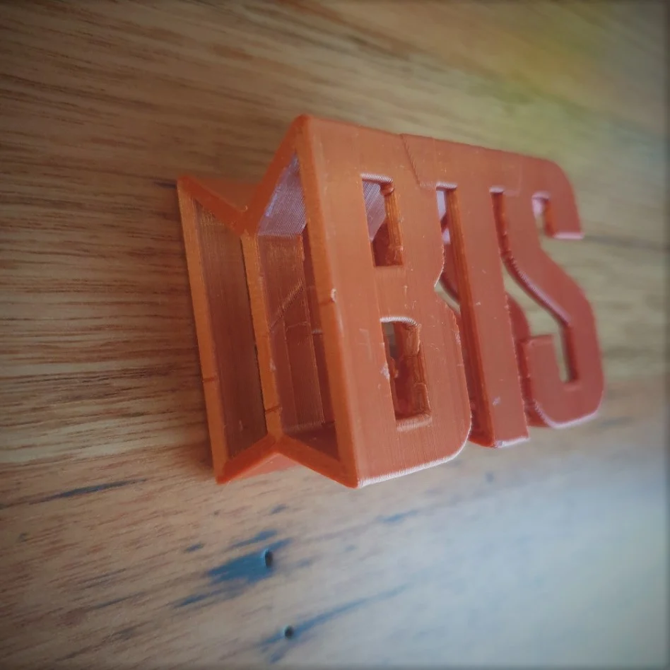 BTS 3d flip ornament