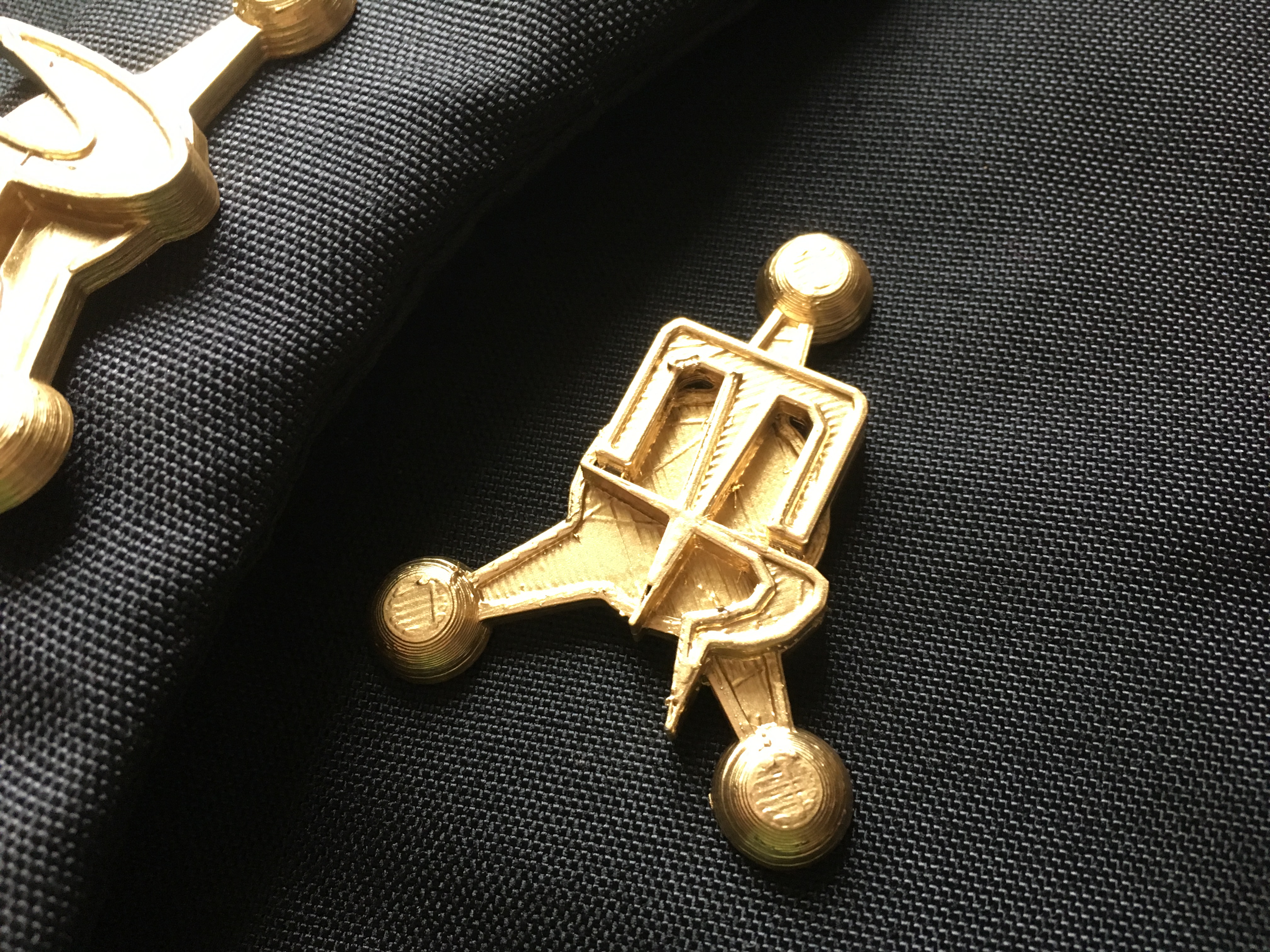 Rick and Morty - Presidant Morty Logo Pin