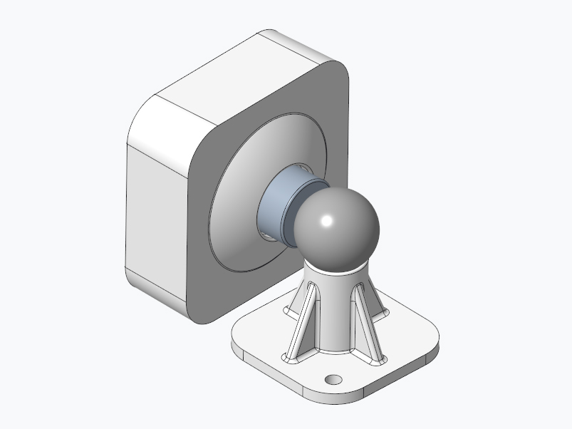 PHILIPS HUE MOTION SENSOR SWIVEL/BALL HEAD MOUNT