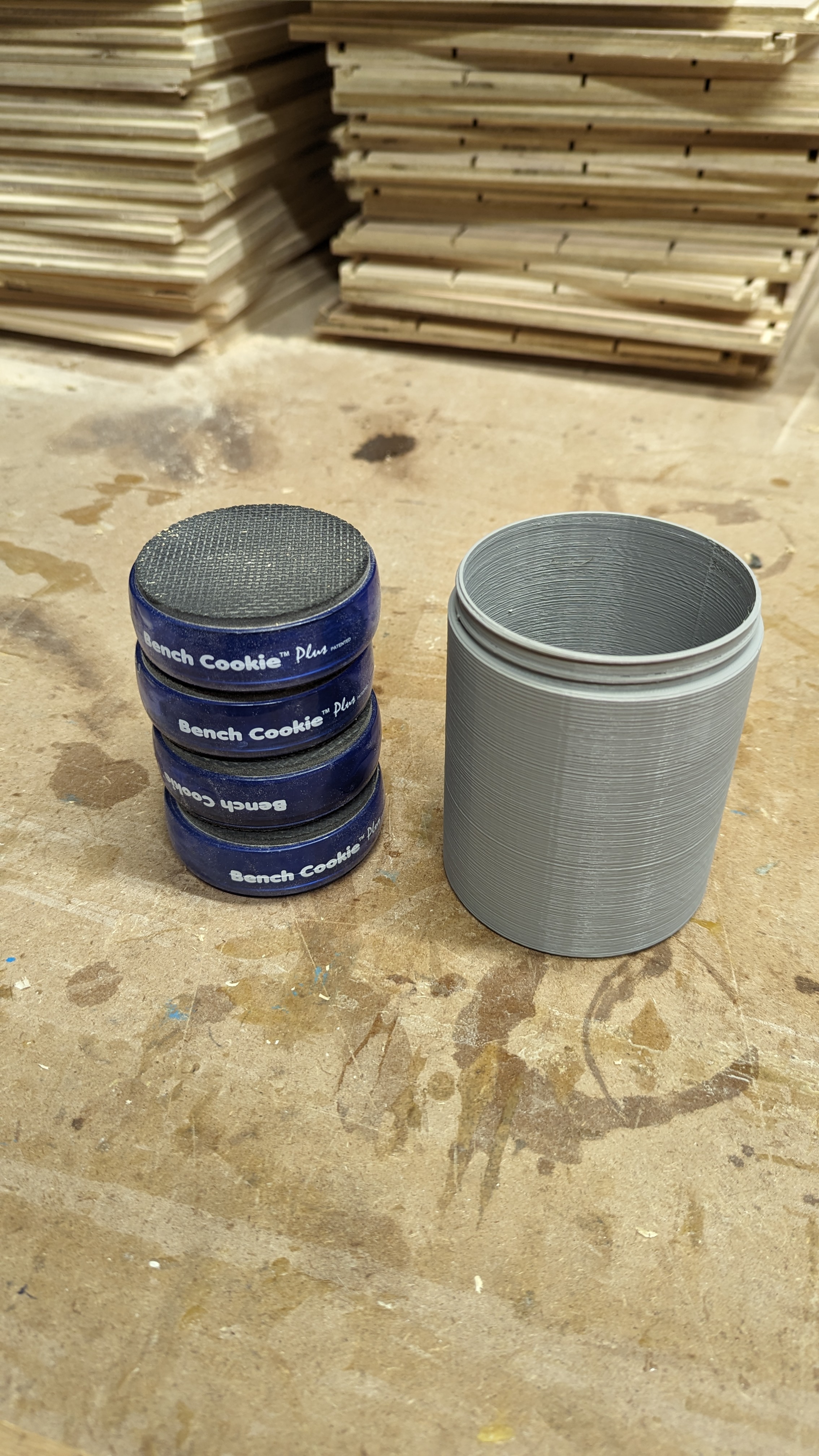 Rockler Bench Cookie Container