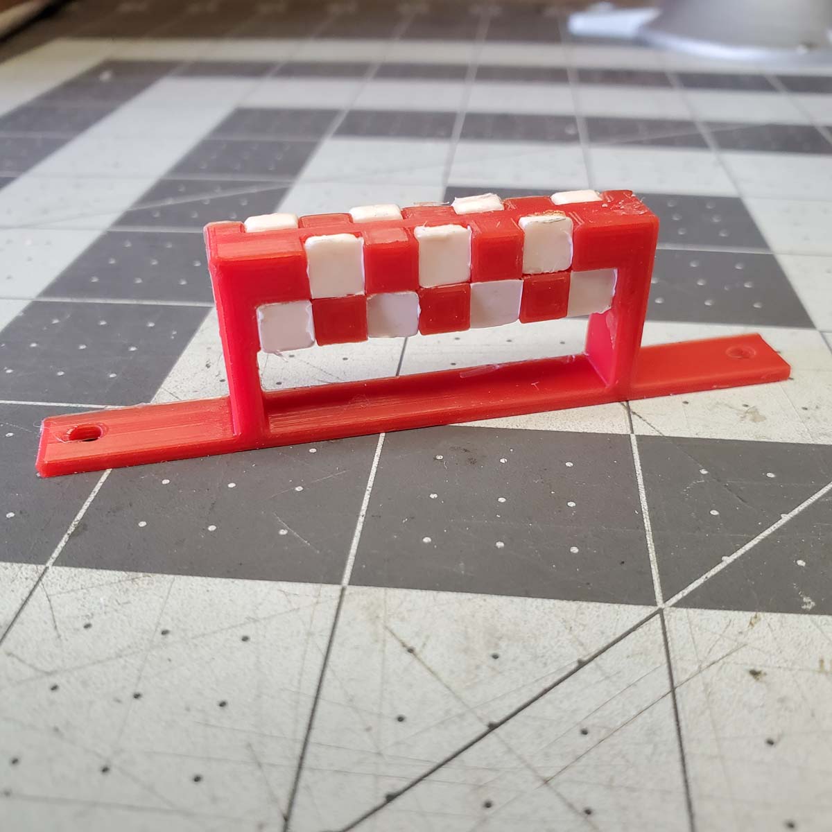 Open Led Race Checkered Flag
