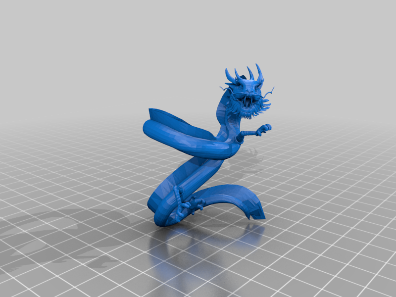 Asian-style dragon